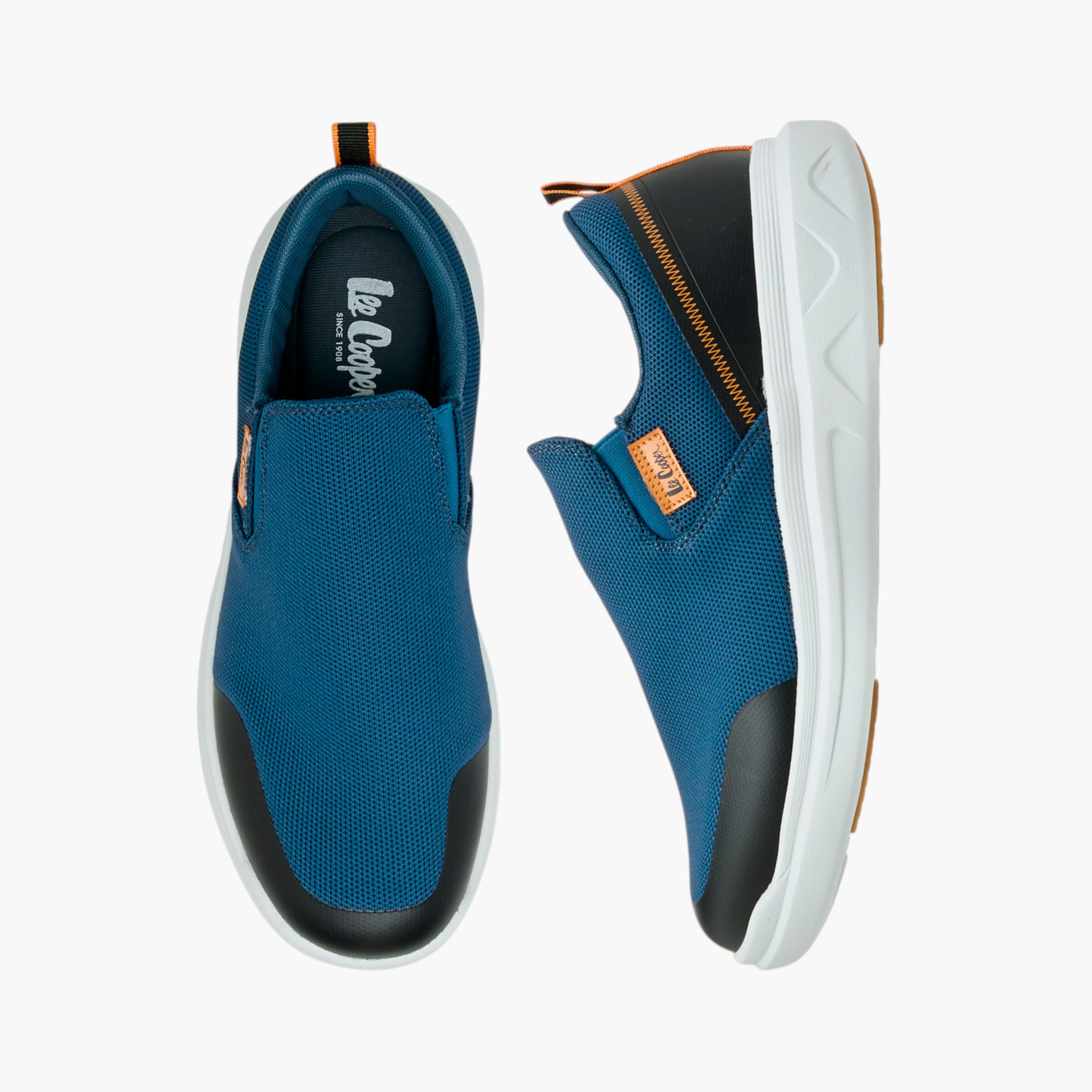 Lee Cooper Men's Textured Slip-On Loafers-men-shoes-loafersandmoccasins-image-1