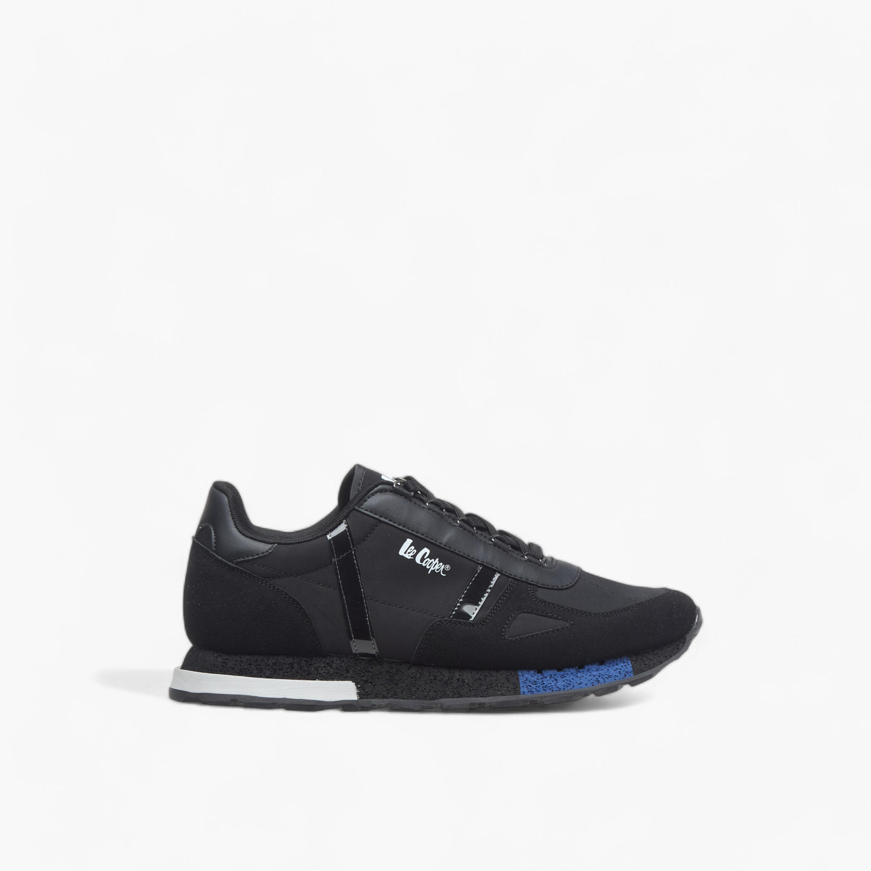 Lee Cooper Men's Panelled Lace-Up Sneakers-men-shoes-sneakers-image-3