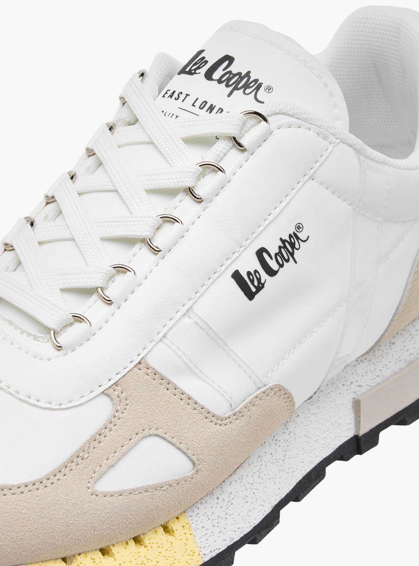 Lee Cooper Men's Panelled Lace-Up Sneakers-men-shoes-sneakers-image-4