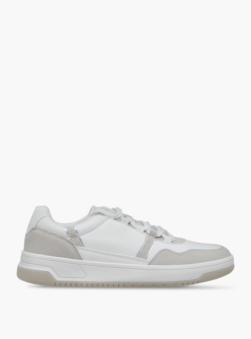 LBL by Shoexpress Men's Panelled Sneakers with Lace-Up Closure-men-shoes-sneakers-image-2