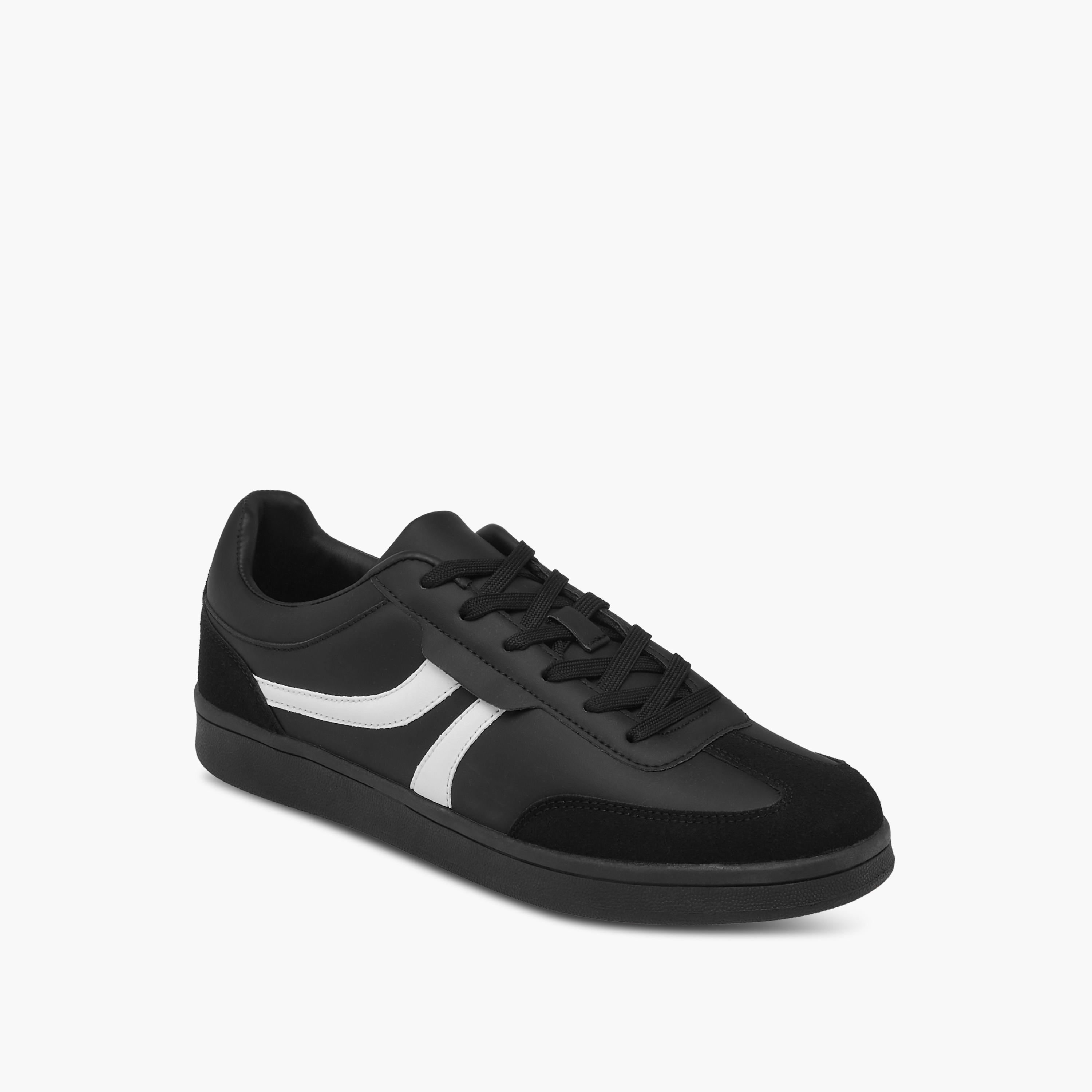 LBL by Shoexpress Men's Panelled Sneakers with Lace-Up Closure-men-shoes-sneakers-image-2