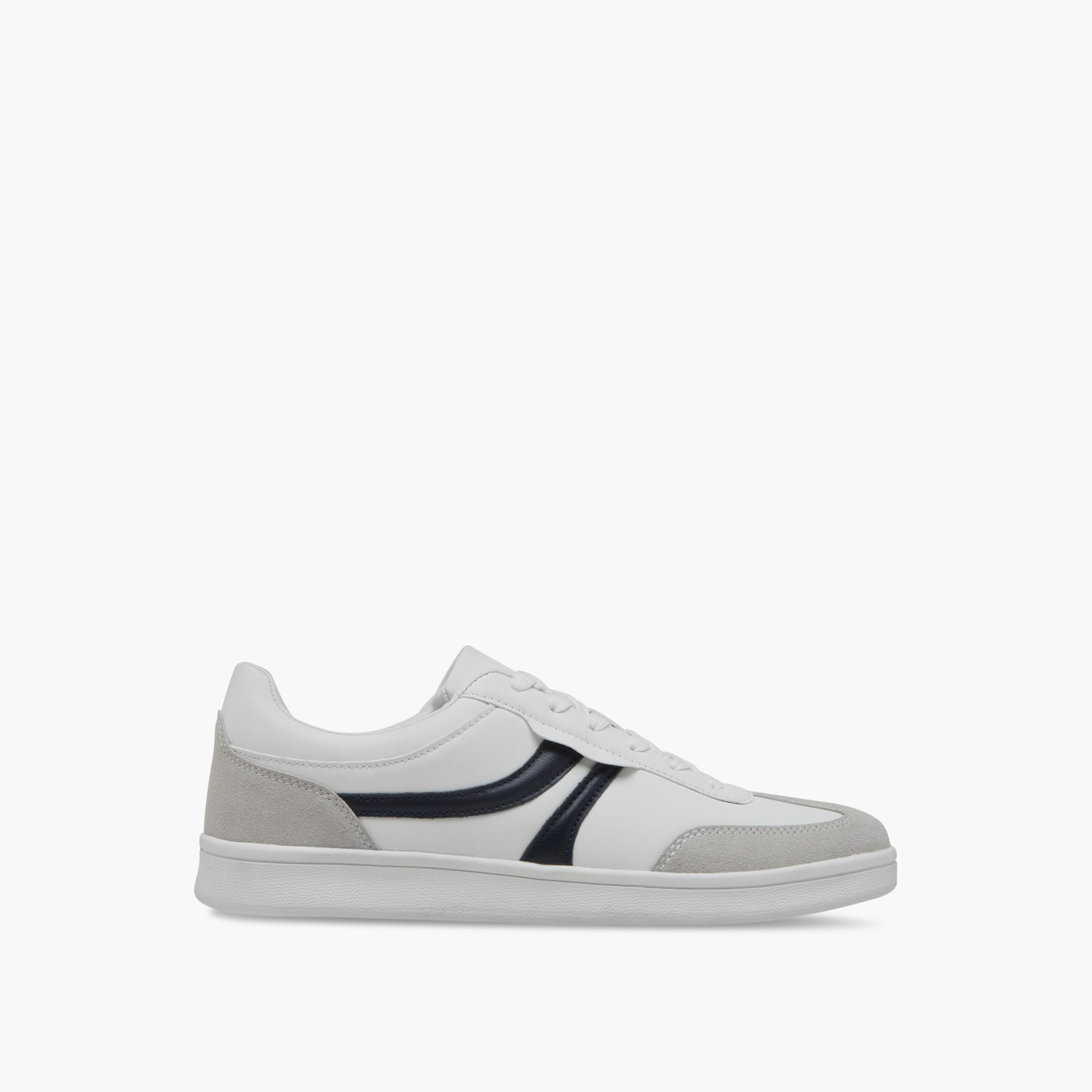 LBL by Shoexpress Men's Panelled Sneakers with Lace-Up Closure-men-shoes-sneakers-image-3