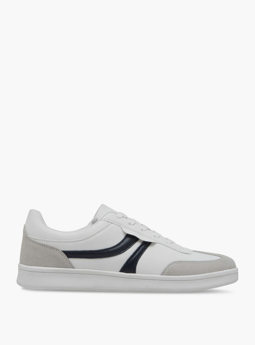 LBL by Shoexpress Men's Panelled Sneakers with Lace-Up Closure-men-shoes-sneakers-image-3