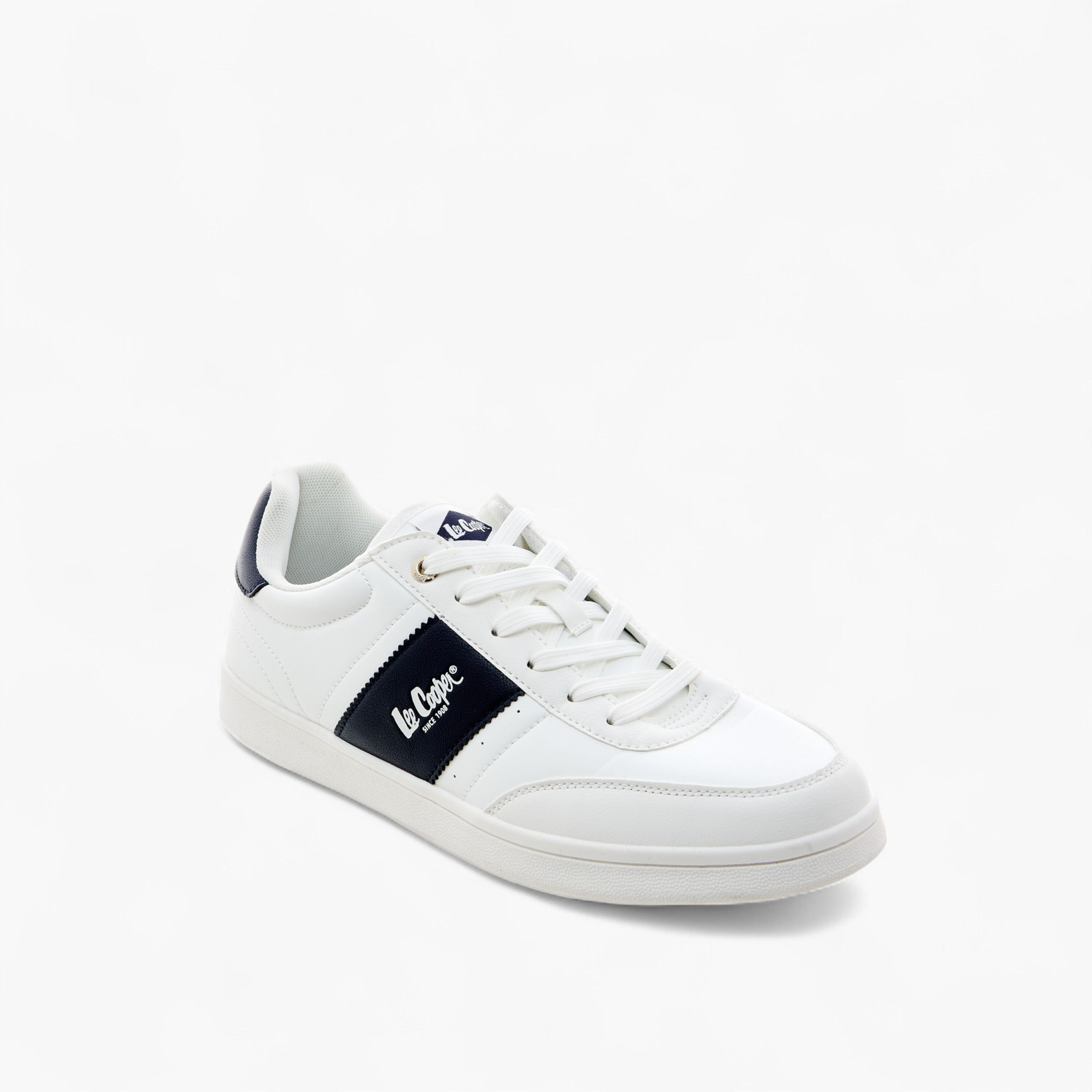Lee Cooper Men's Logo Detail Lace-Up Sneakers-men-shoes-sneakers-image-3