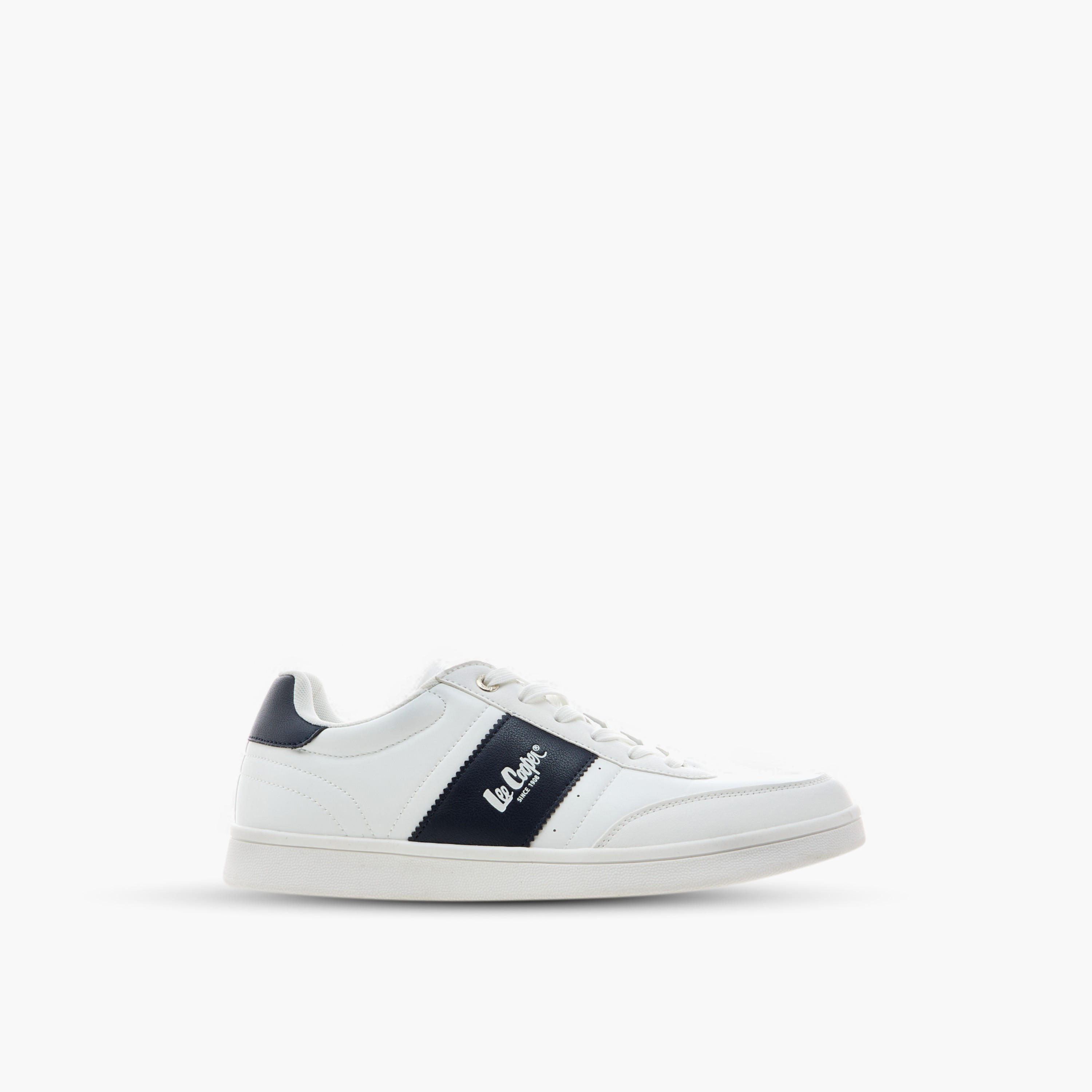 Lee Cooper Men's Logo Detail Lace-Up Sneakers-men-shoes-sneakers-image-4