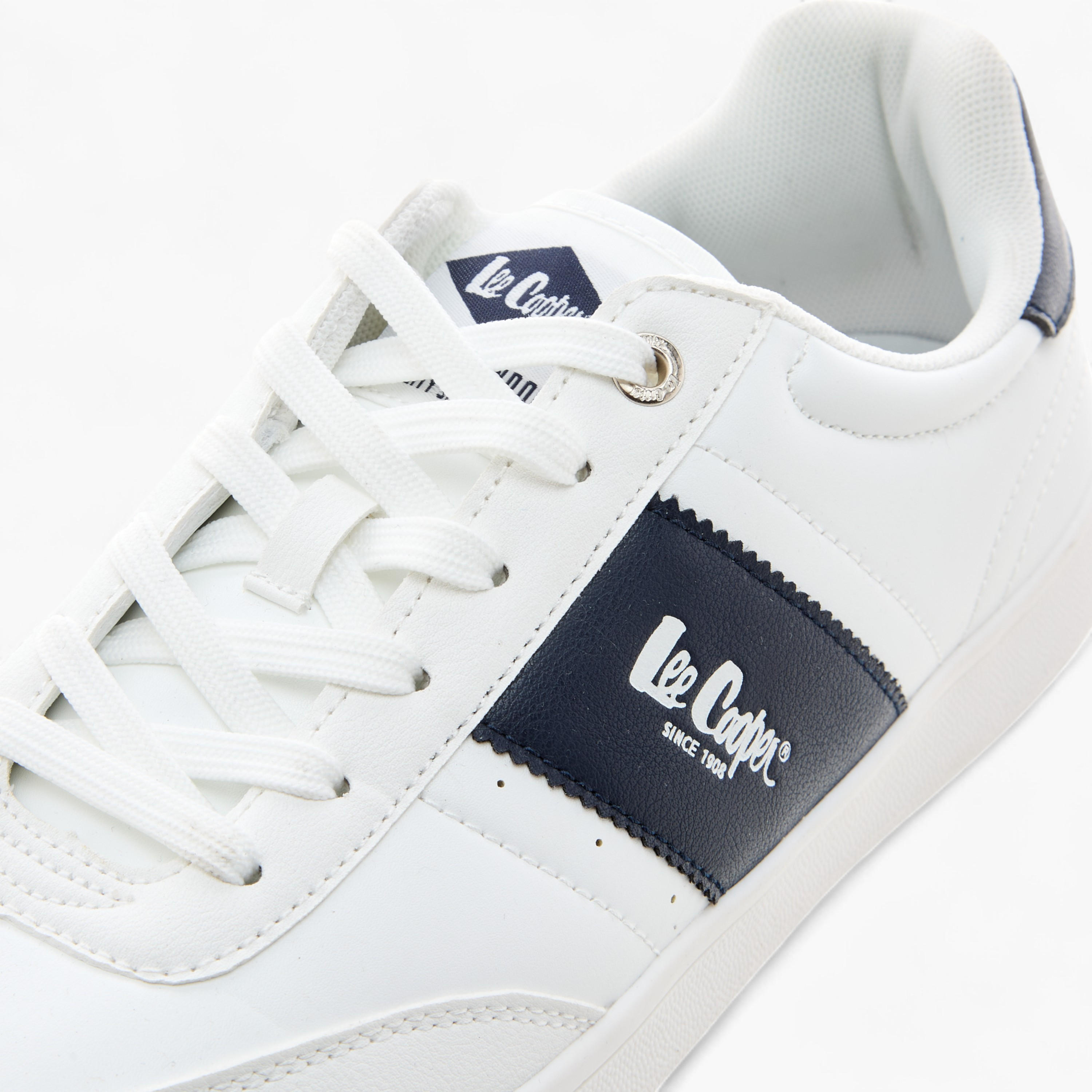 Lee Cooper Men's Logo Detail Lace-Up Sneakers-men-shoes-sneakers-image-5