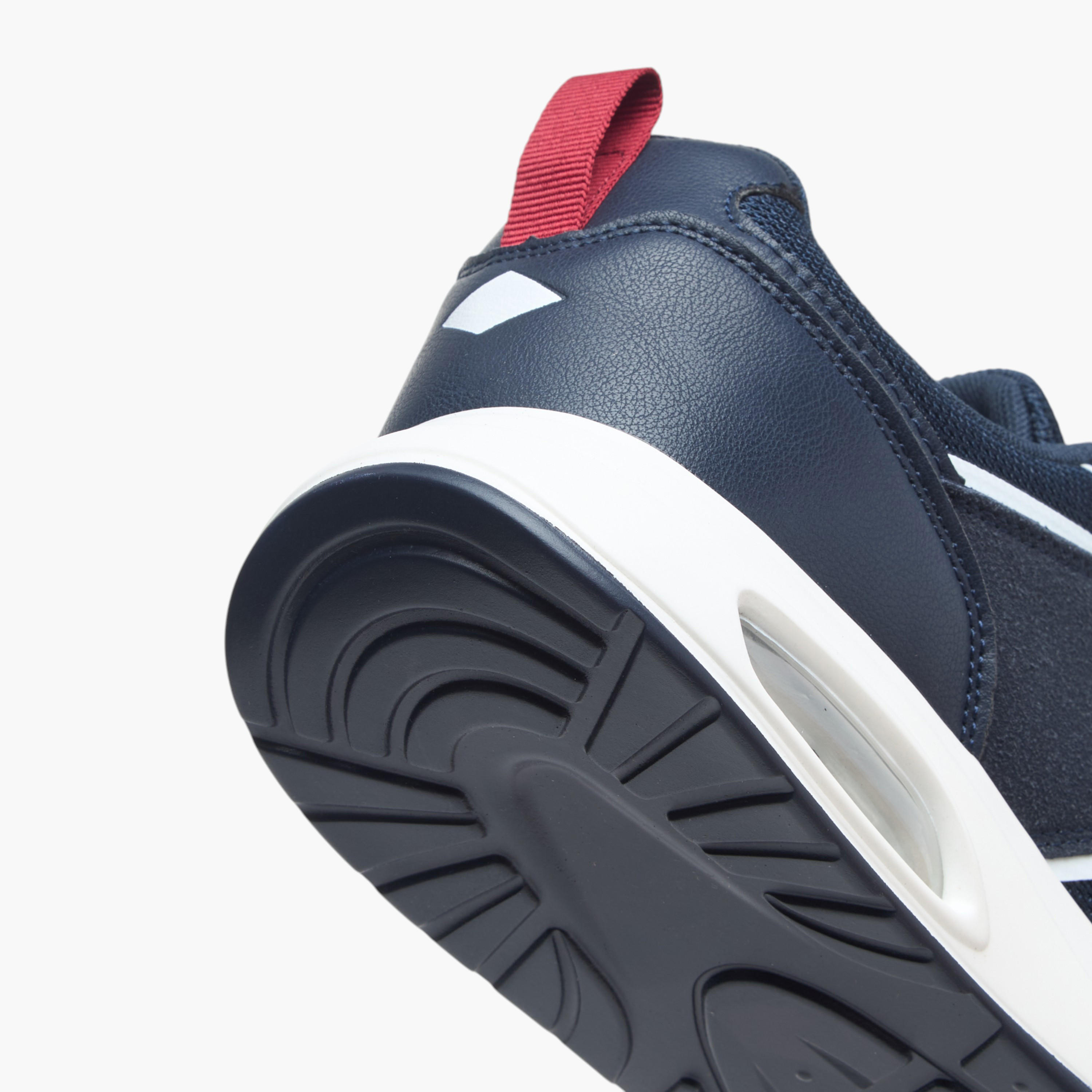 Lee Cooper Men's Panelled Lace-Up Sneakers-men-shoes-sneakers-image-5