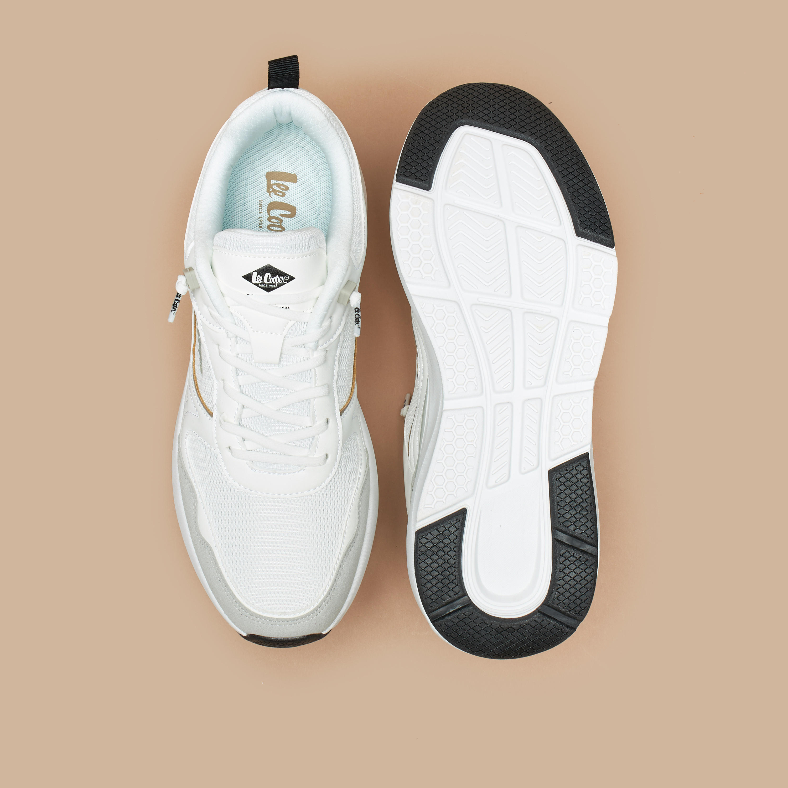 حذاء سنيكرز بارز الملمس برباط إغلاق للرجال من لي كوبر-men-shoes-sneakers-image-4