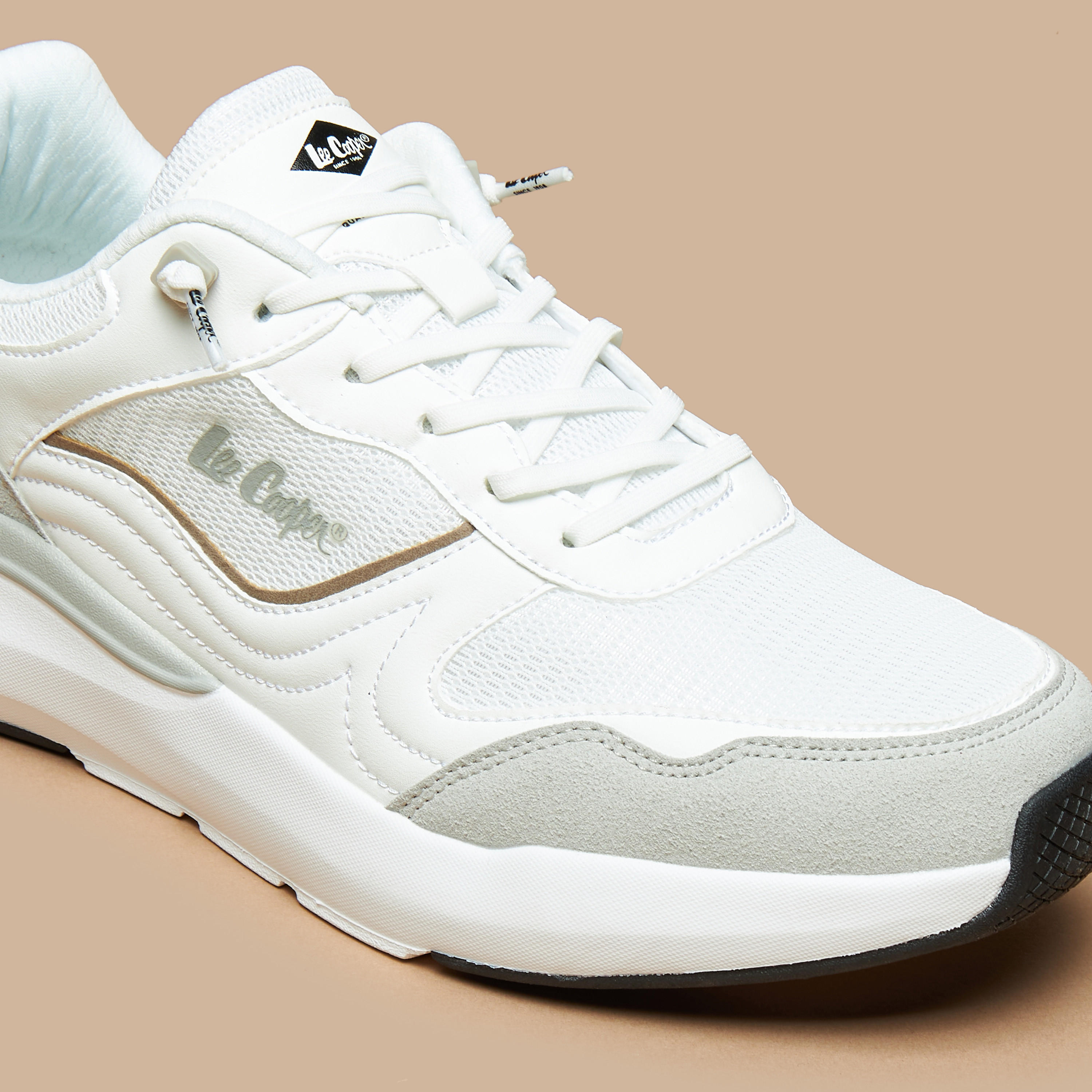 حذاء سنيكرز بارز الملمس برباط إغلاق للرجال من لي كوبر-men-shoes-sneakers-image-5