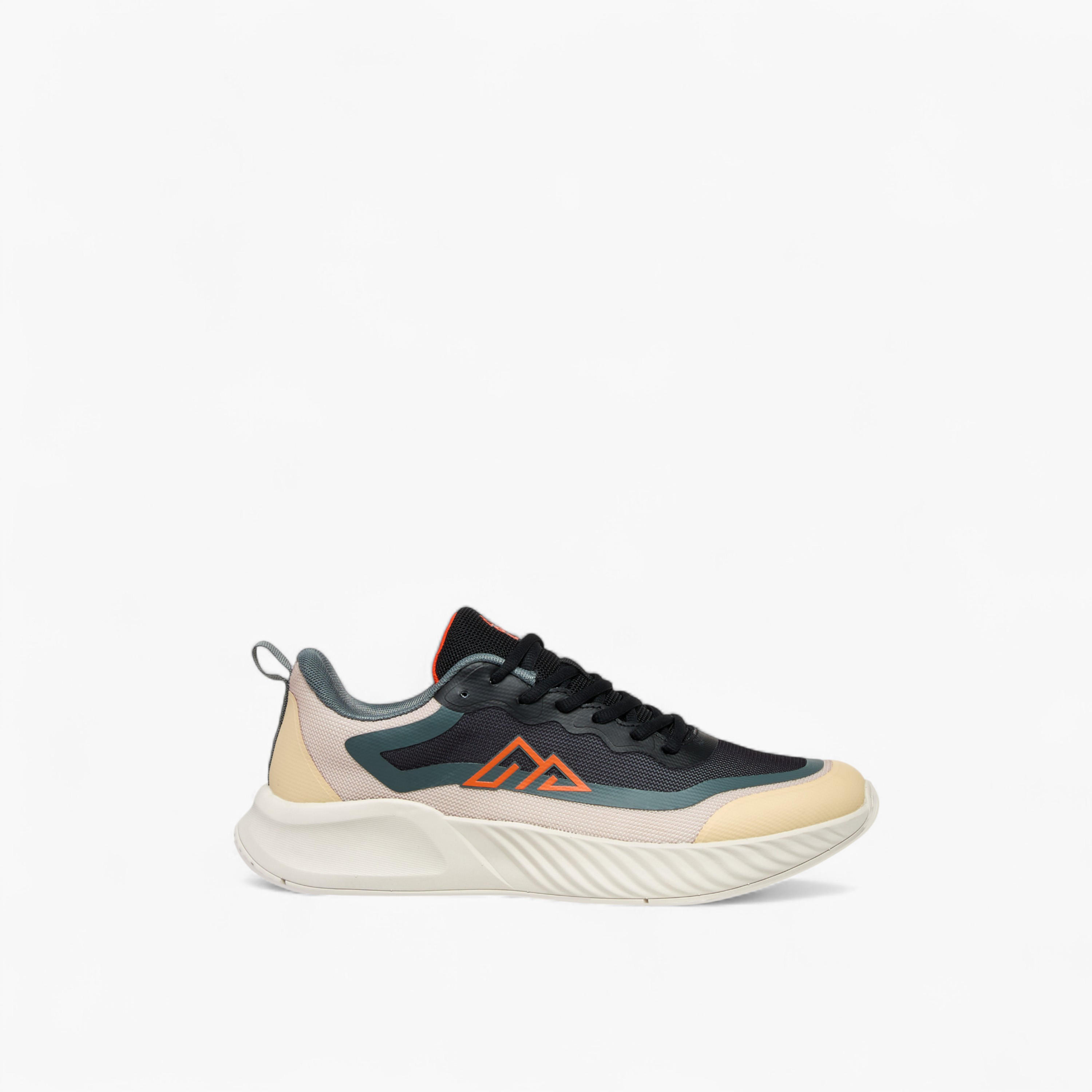 Oaklan by Shoexpress Panelled Lace-Up Sports Shoes with Pull Tab-sports-men-shoes-image-3