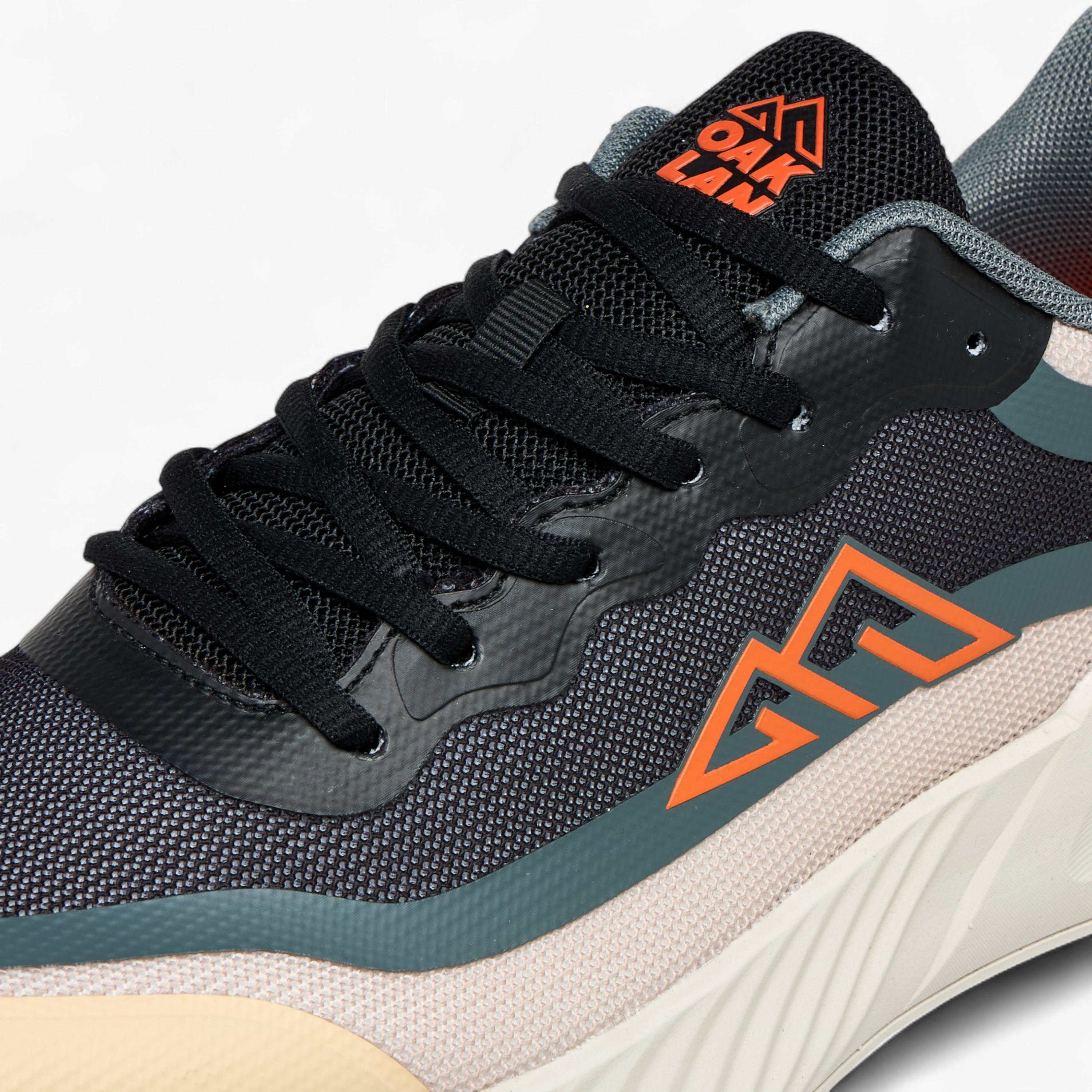 Oaklan by Shoexpress Panelled Lace-Up Sports Shoes with Pull Tab-sports-men-shoes-image-4