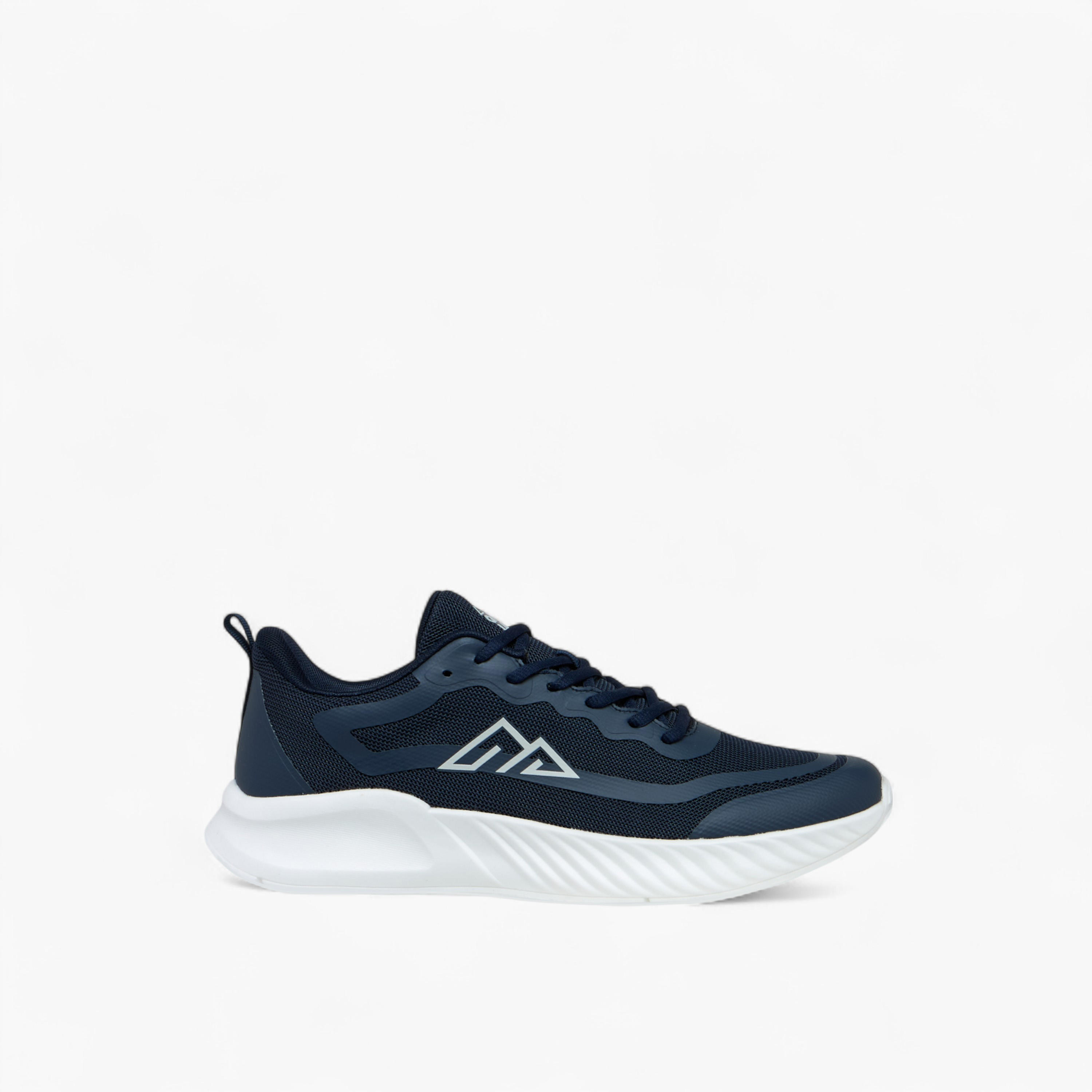 Oaklan by Shoexpress Panelled Lace-Up Sports Shoes with Pull Tab-sports-men-shoes-image-3