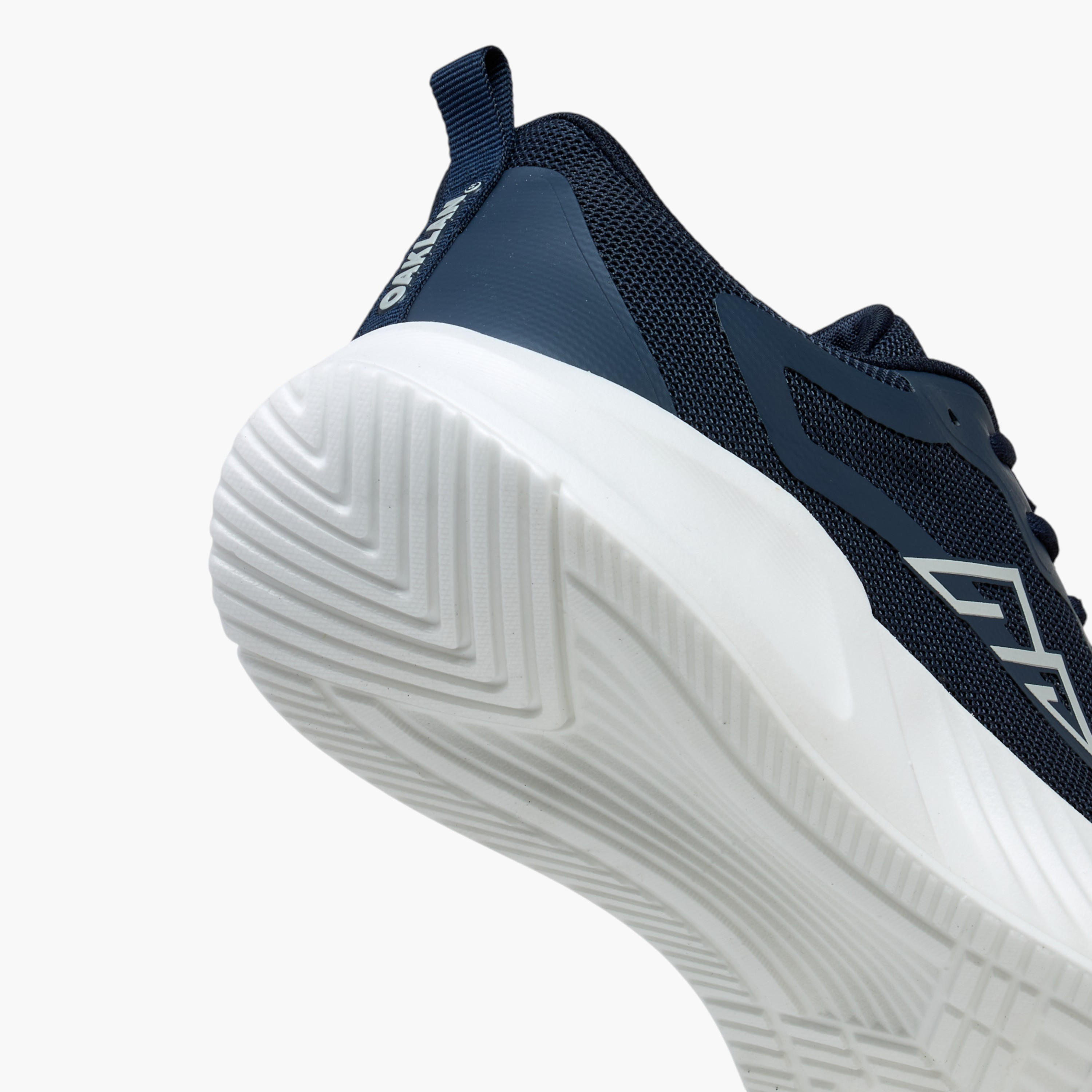 Oaklan by Shoexpress Panelled Lace-Up Sports Shoes with Pull Tab-sports-men-shoes-image-5