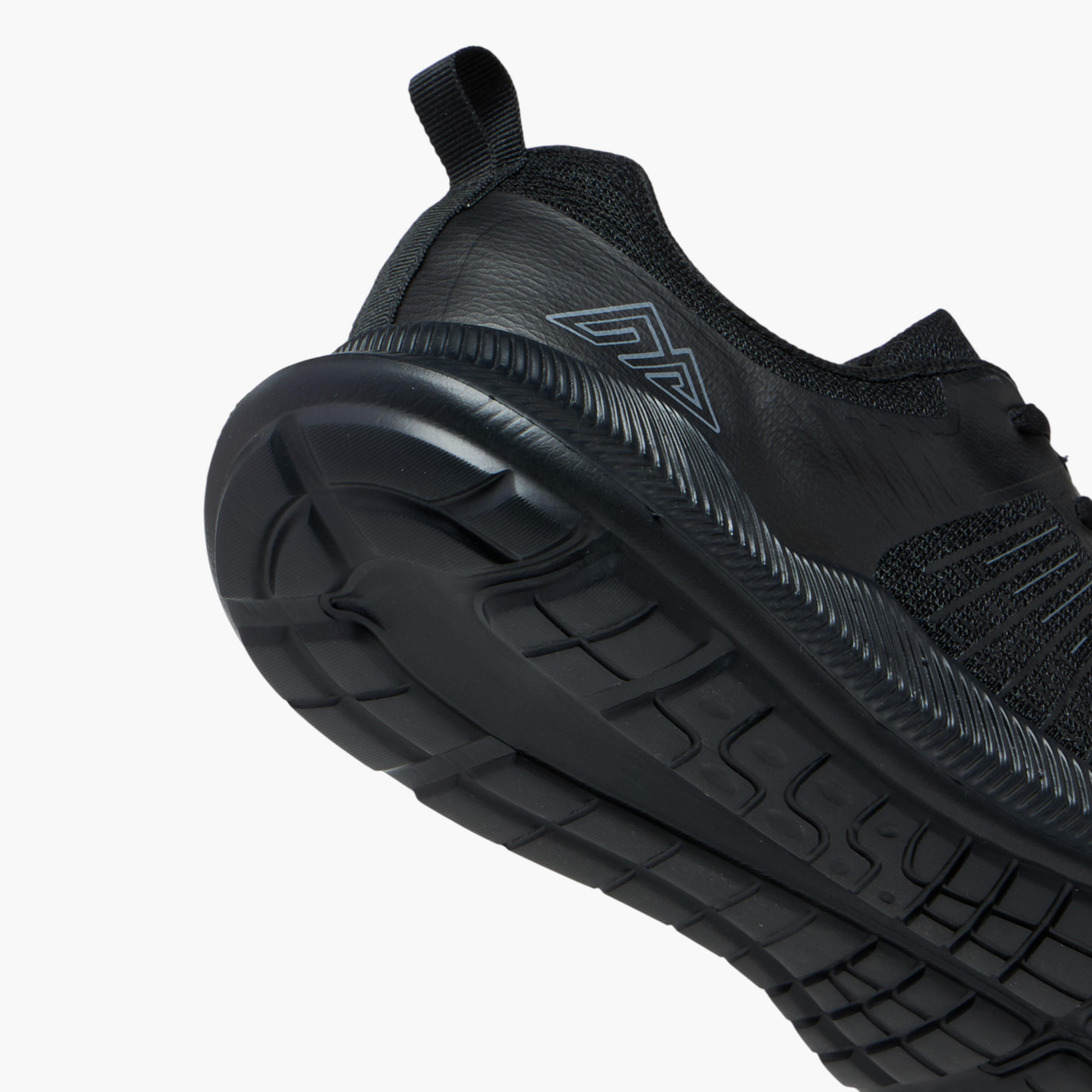 Oaklan by Shoexpress Panelled Lace-Up Sports Shoes with Pull Tab-sports-men-shoes-image-5