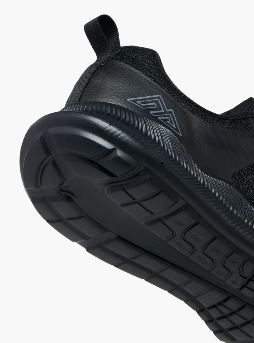 Oaklan by Shoexpress Panelled Lace-Up Sports Shoes with Pull Tab-sports-men-shoes-image-5