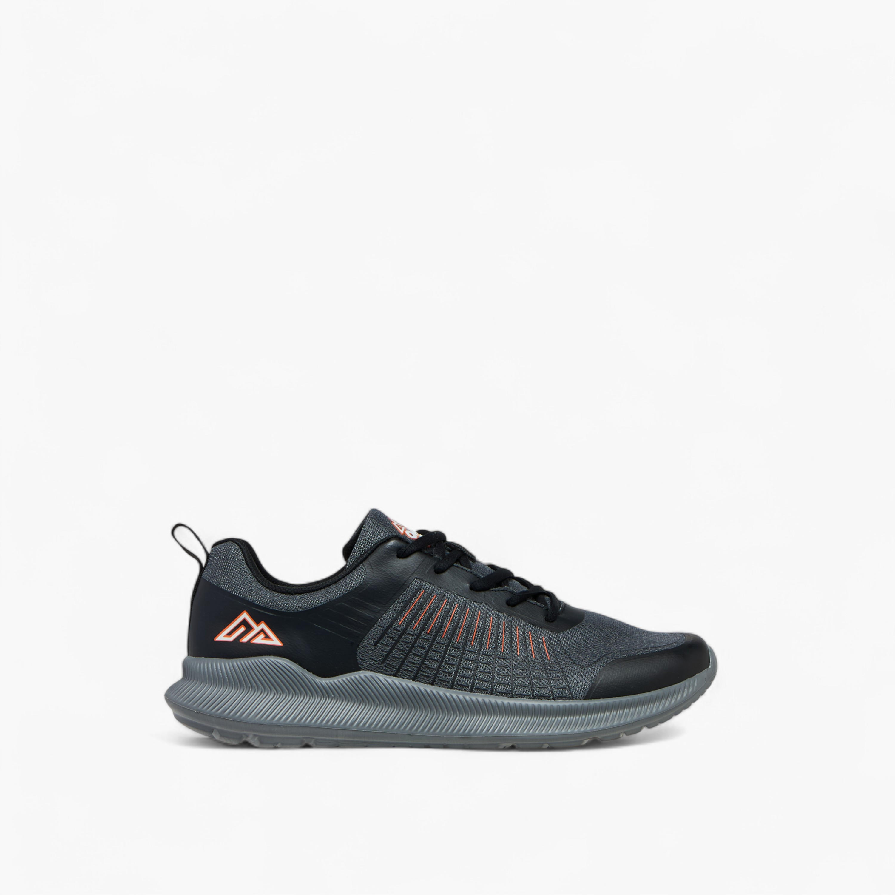 Oaklan by Shoexpress Panelled Lace-Up Sports Shoes with Pull Tab-sports-men-shoes-image-3