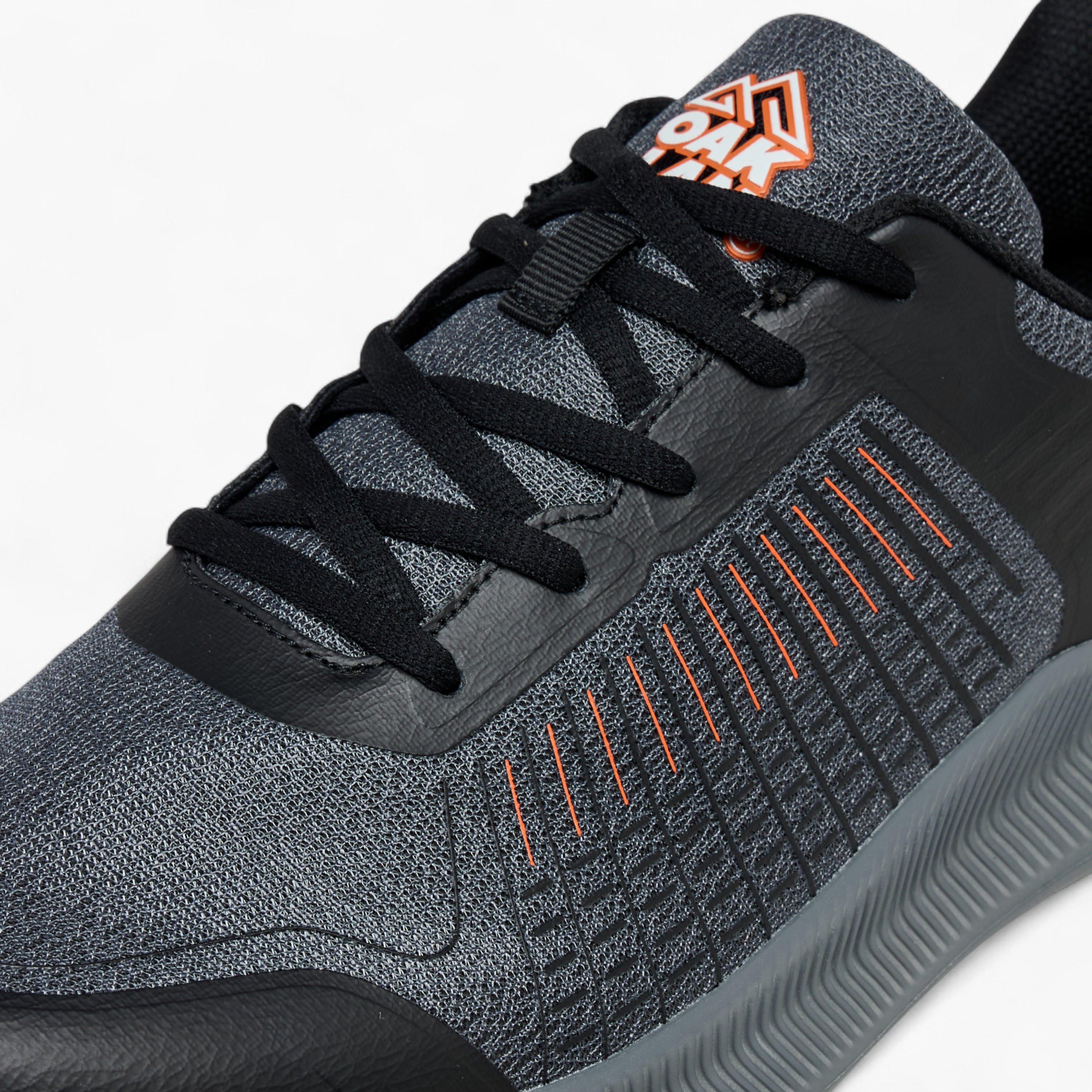 Oaklan by Shoexpress Panelled Lace-Up Sports Shoes with Pull Tab-sports-men-shoes-image-4