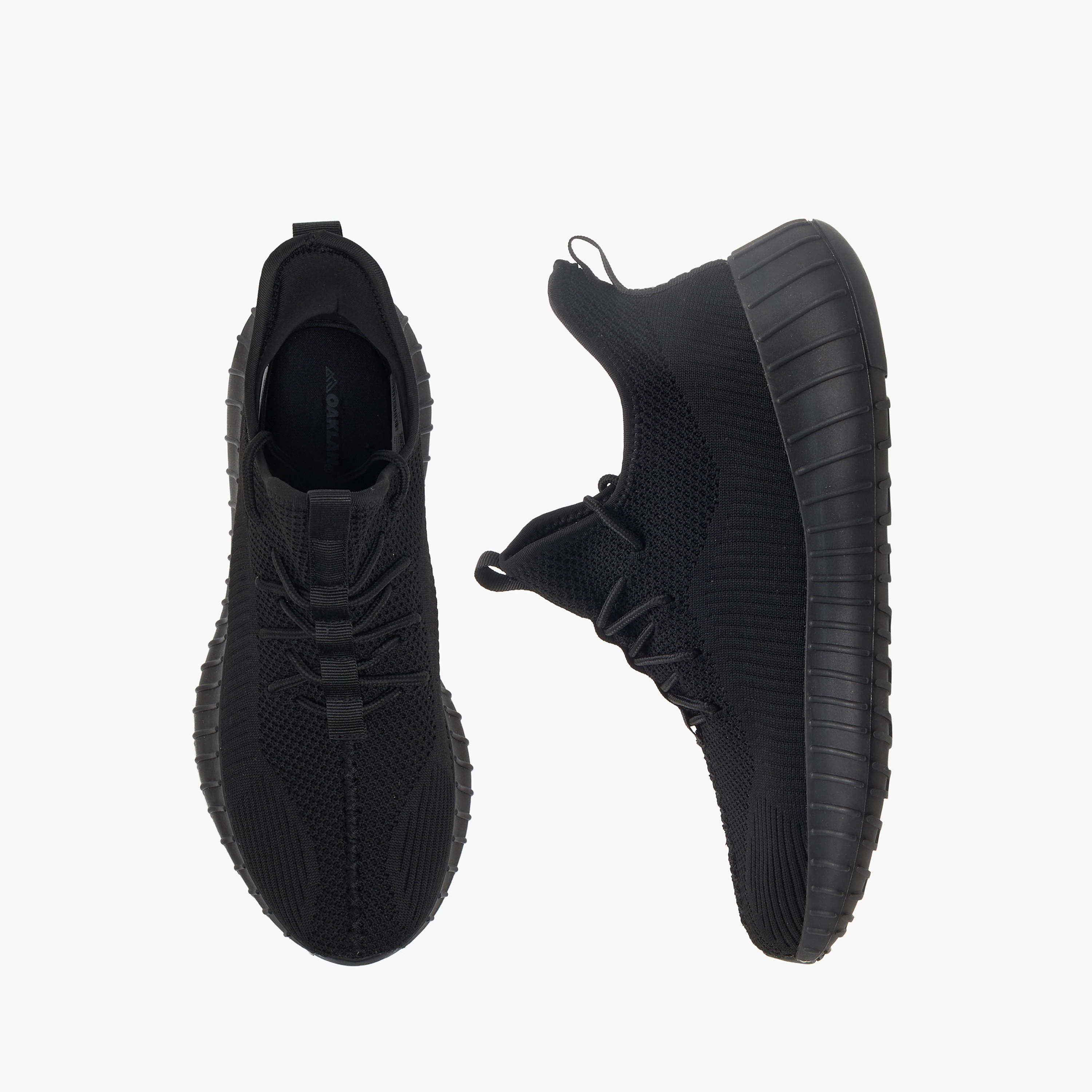 Oaklan by Shoexpress Mesh Lace-Up Sneakers with Pull Tabs-men-shoes-sneakers-image-1