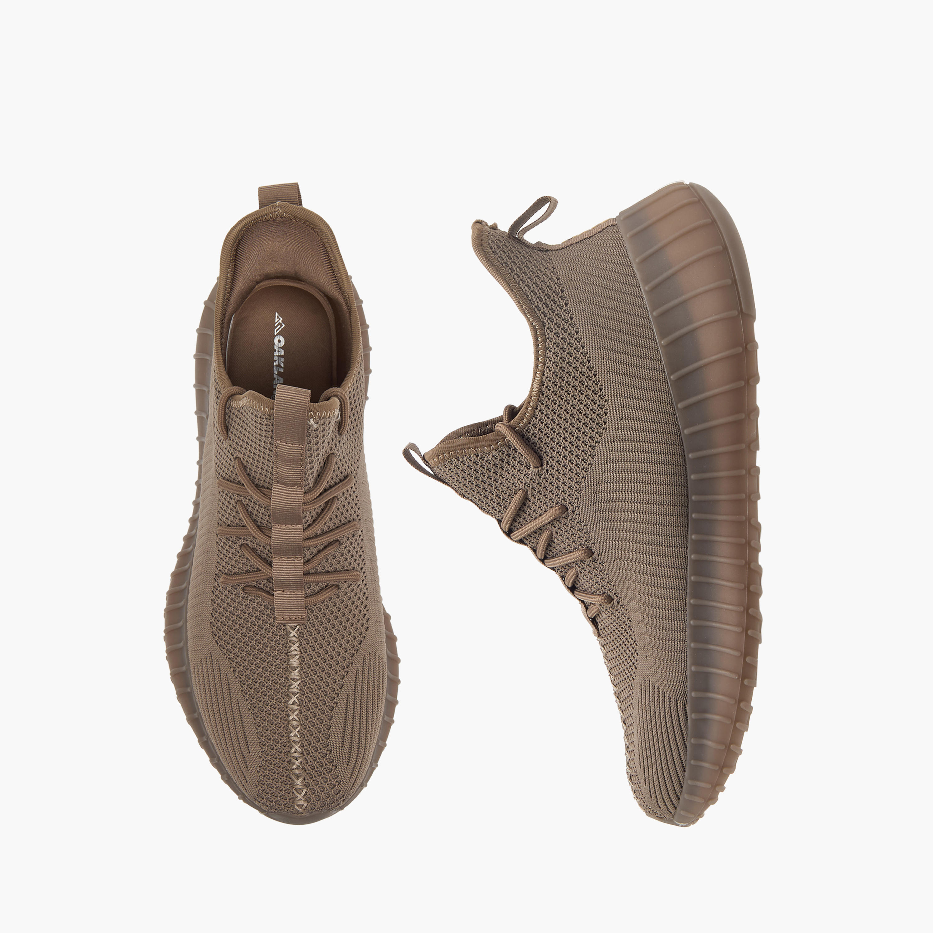 Oaklan by Shoexpress Mesh Lace-Up Sneakers with Pull Tabs-men-shoes-sneakers-image-1