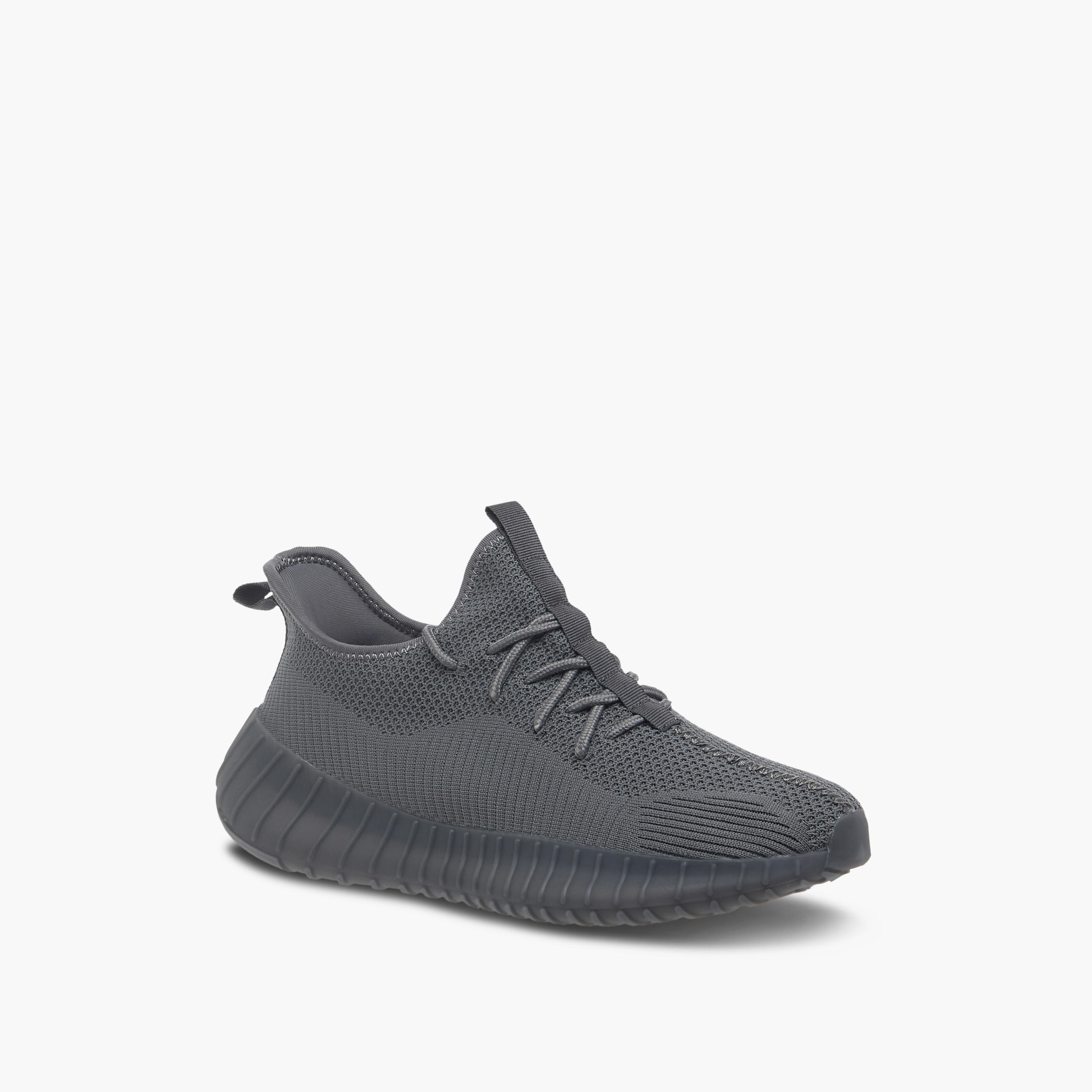 Oaklan by Shoexpress Mesh Lace-Up Sneakers with Pull Tabs-men-shoes-sneakers-image-2