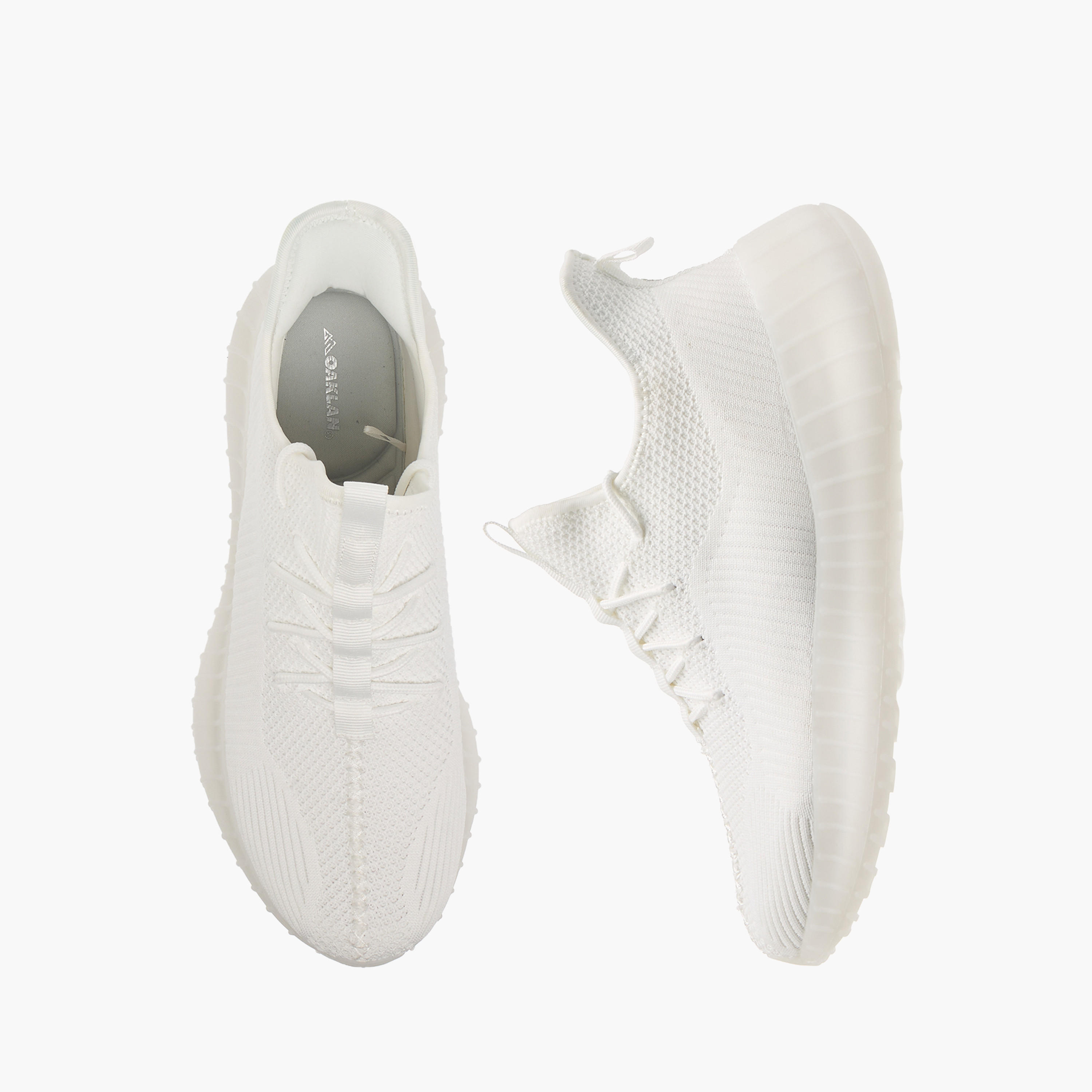 Oaklan by Shoexpress Mesh Lace-Up Sneakers with Pull Tabs-men-shoes-sneakers-image-1