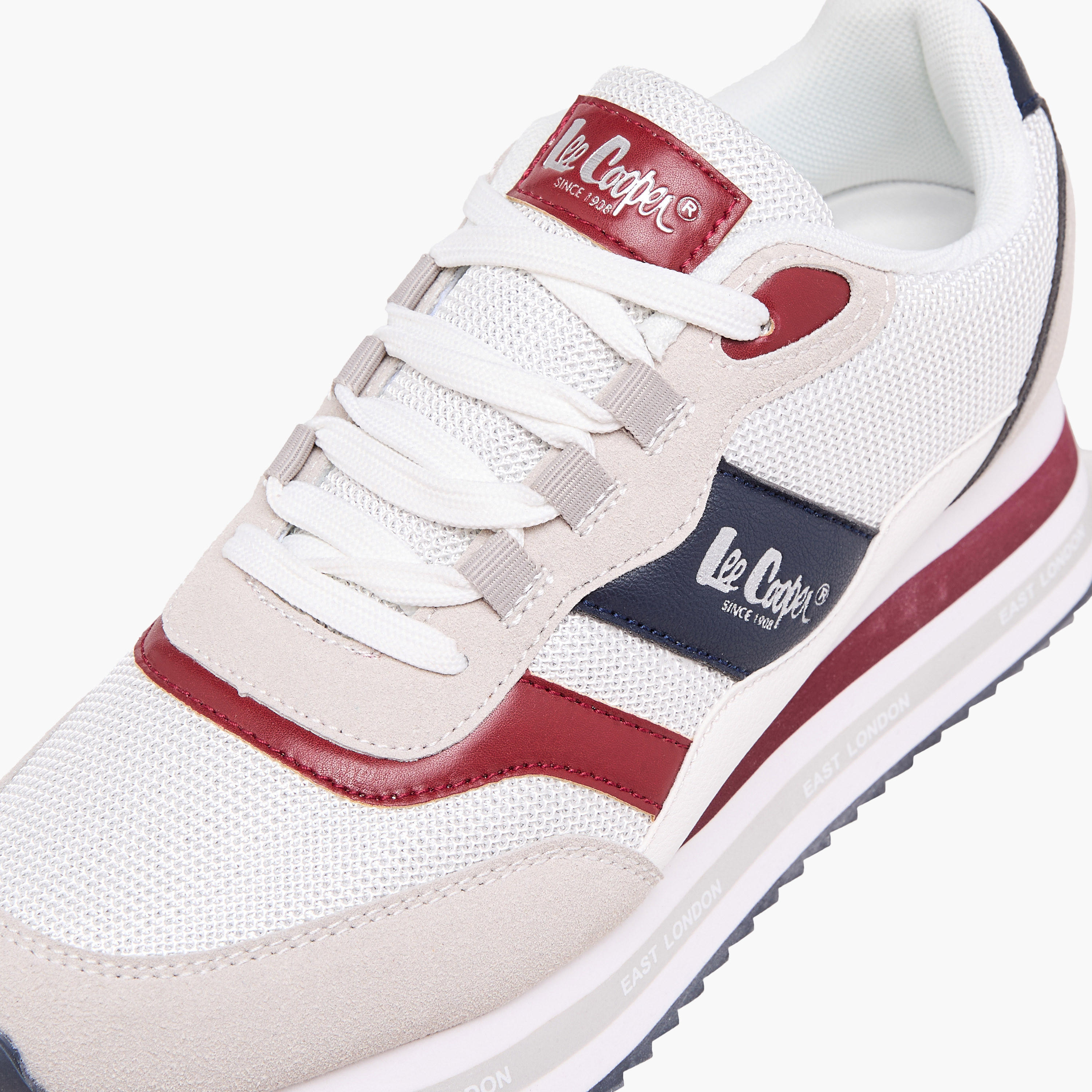 Lee Cooper Women's Logo Print Lace-Up Sneakers-women-shoes-sneakers-image-4