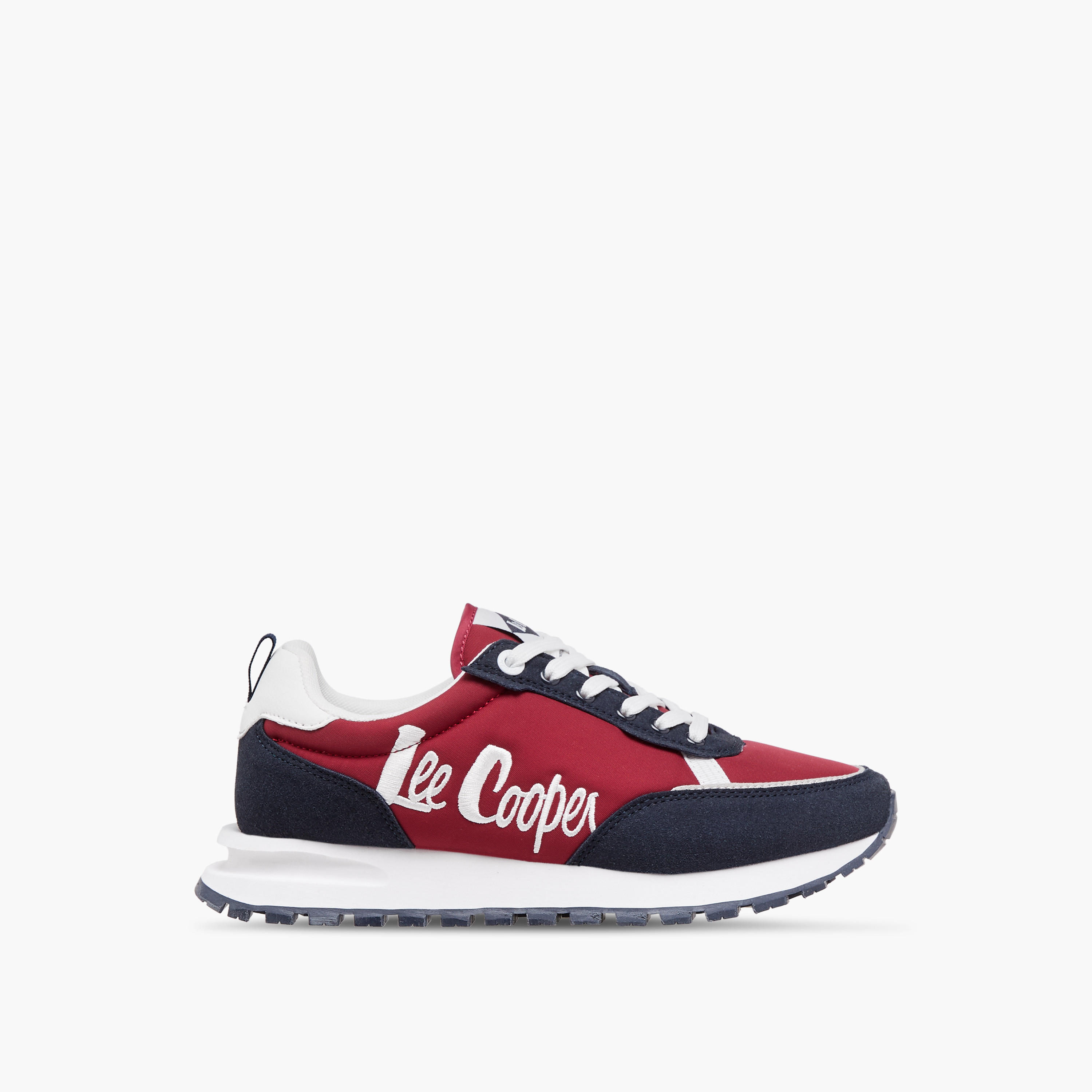 Lee Cooper Women's Logo Detail Lace-Up Sneakers-women-shoes-sneakers-image-3