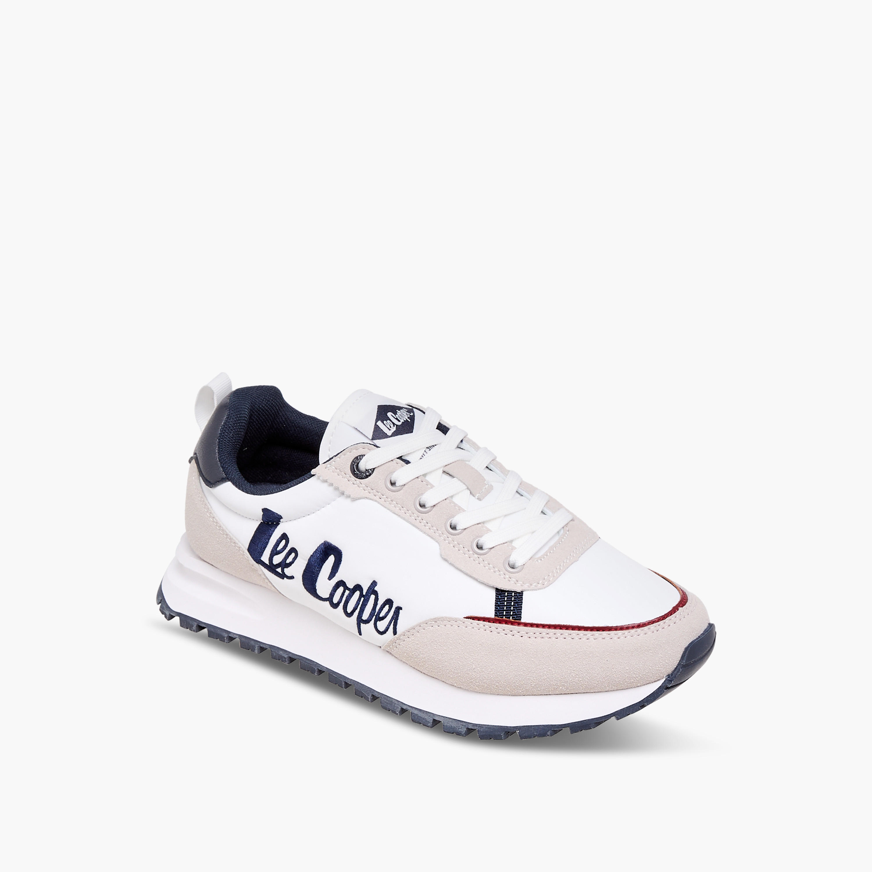 حذاء سنيكرز برباط إغلاق وشعار للنساء من لي كوبر-women-shoes-sneakers-image-3