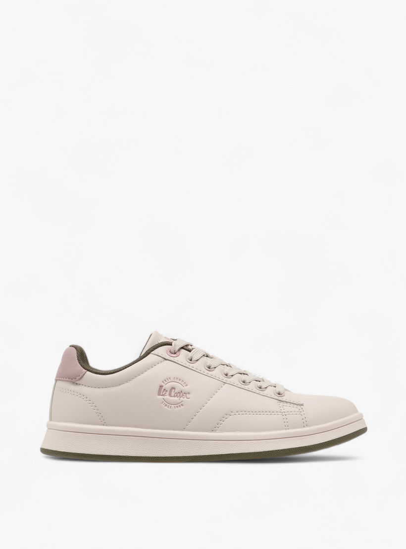 حذاء سنيكرز برباط إغلاق وطبعات شعار للنساء من لي كوبر-women-shoes-sneakers-image-3