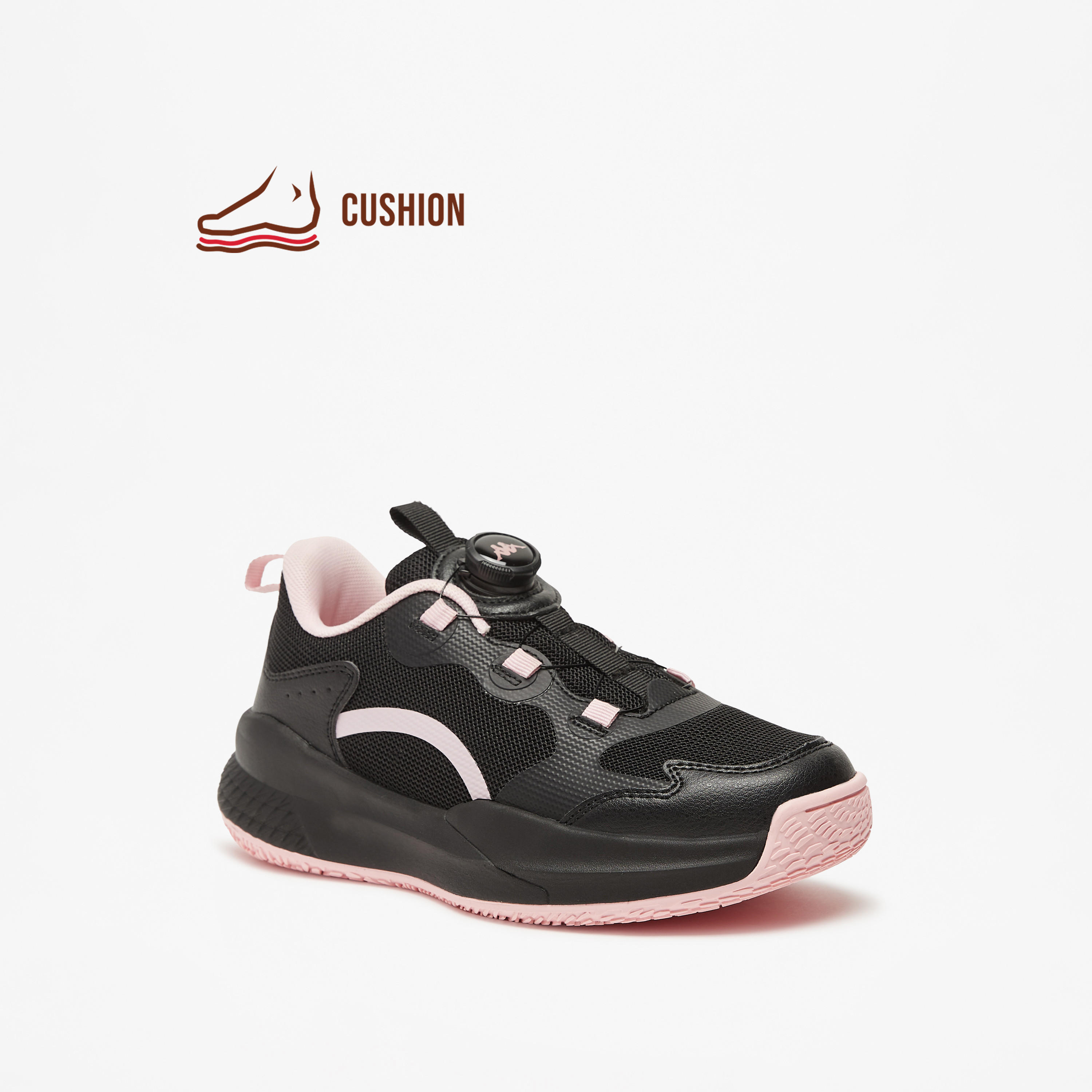 Kappa Girls Padel Drawstring Lace-Up Shoes-girls-shoes-sports-image-1