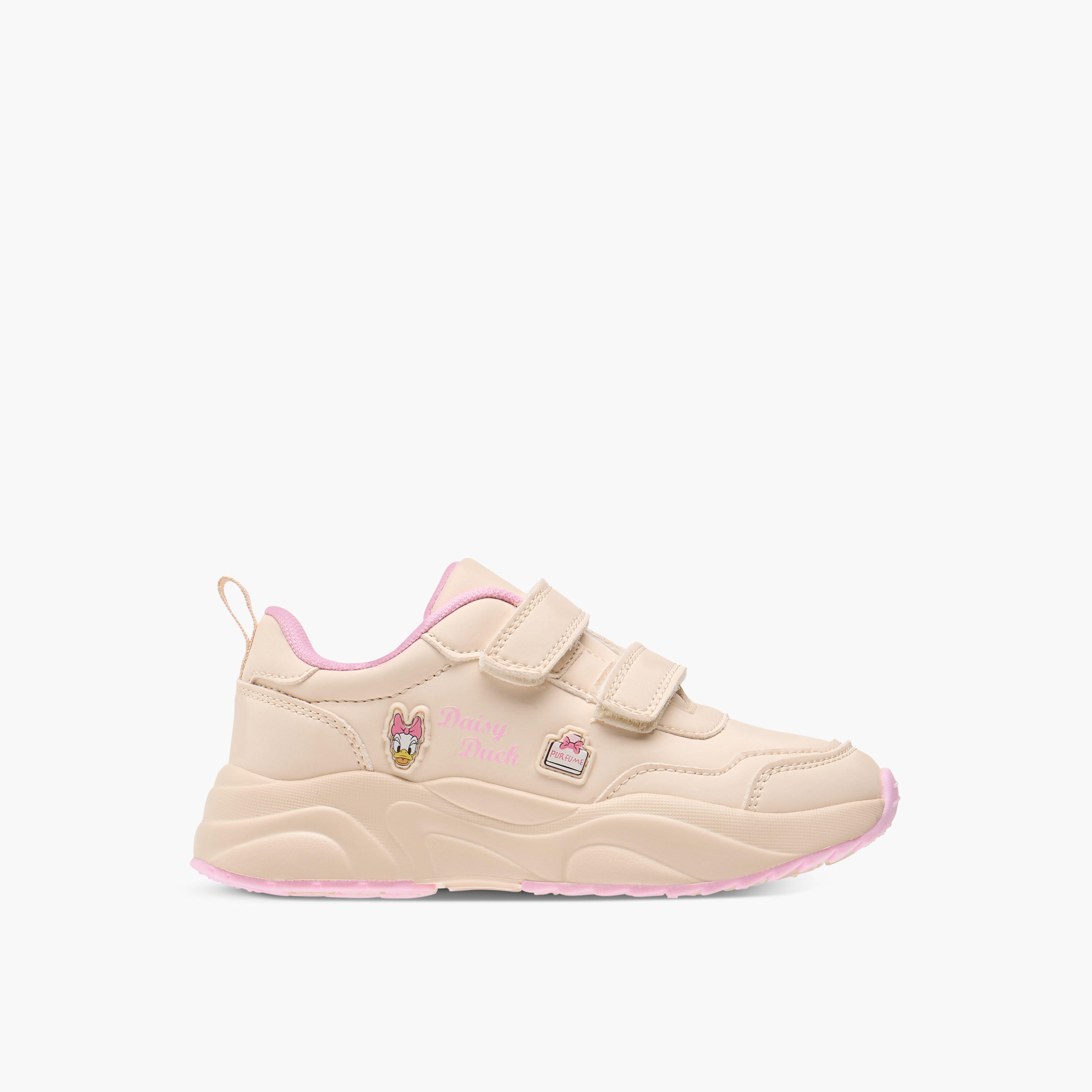 Disney Daisy Duck Applique Sneakers with Hook and Loop Closure-girls-shoes-sneakers-image-3