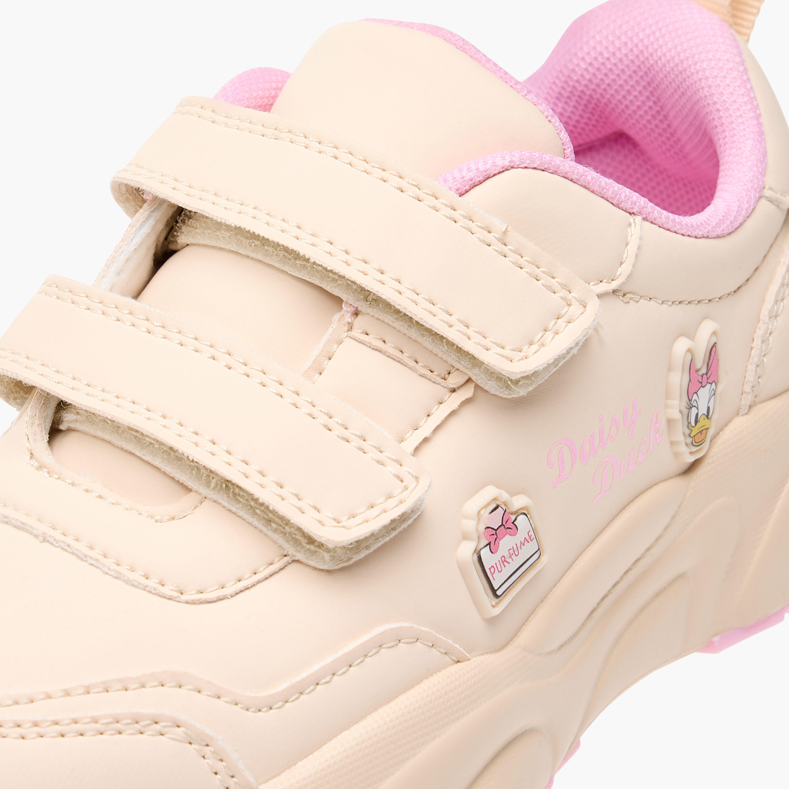Disney Daisy Duck Applique Sneakers with Hook and Loop Closure-girls-shoes-sneakers-image-4