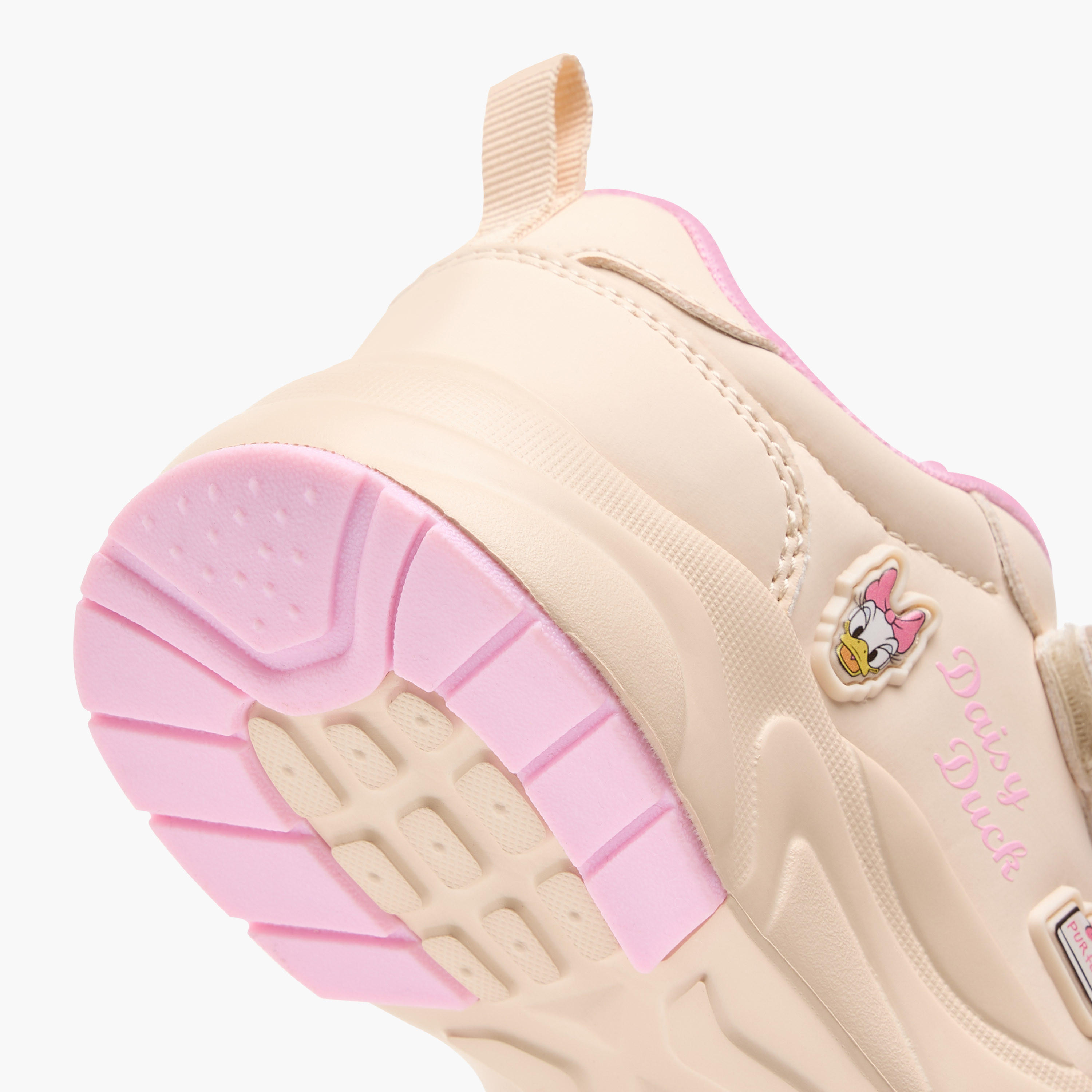 Disney Daisy Duck Applique Sneakers with Hook and Loop Closure-girls-shoes-sneakers-image-5