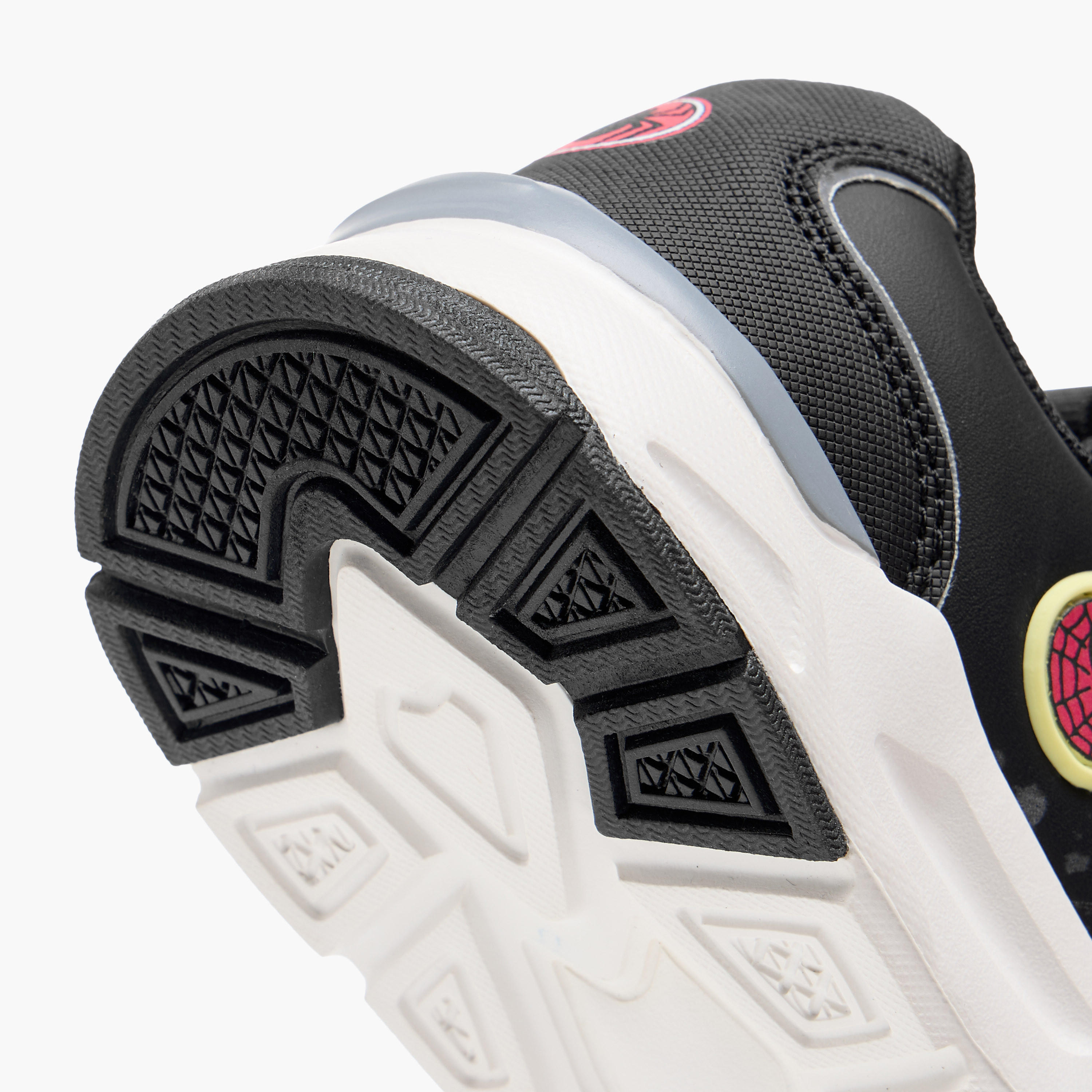 Spider-Man Embossed Sneakers with Hook and Loop Closure-boys-shoes-sneakers-image-5