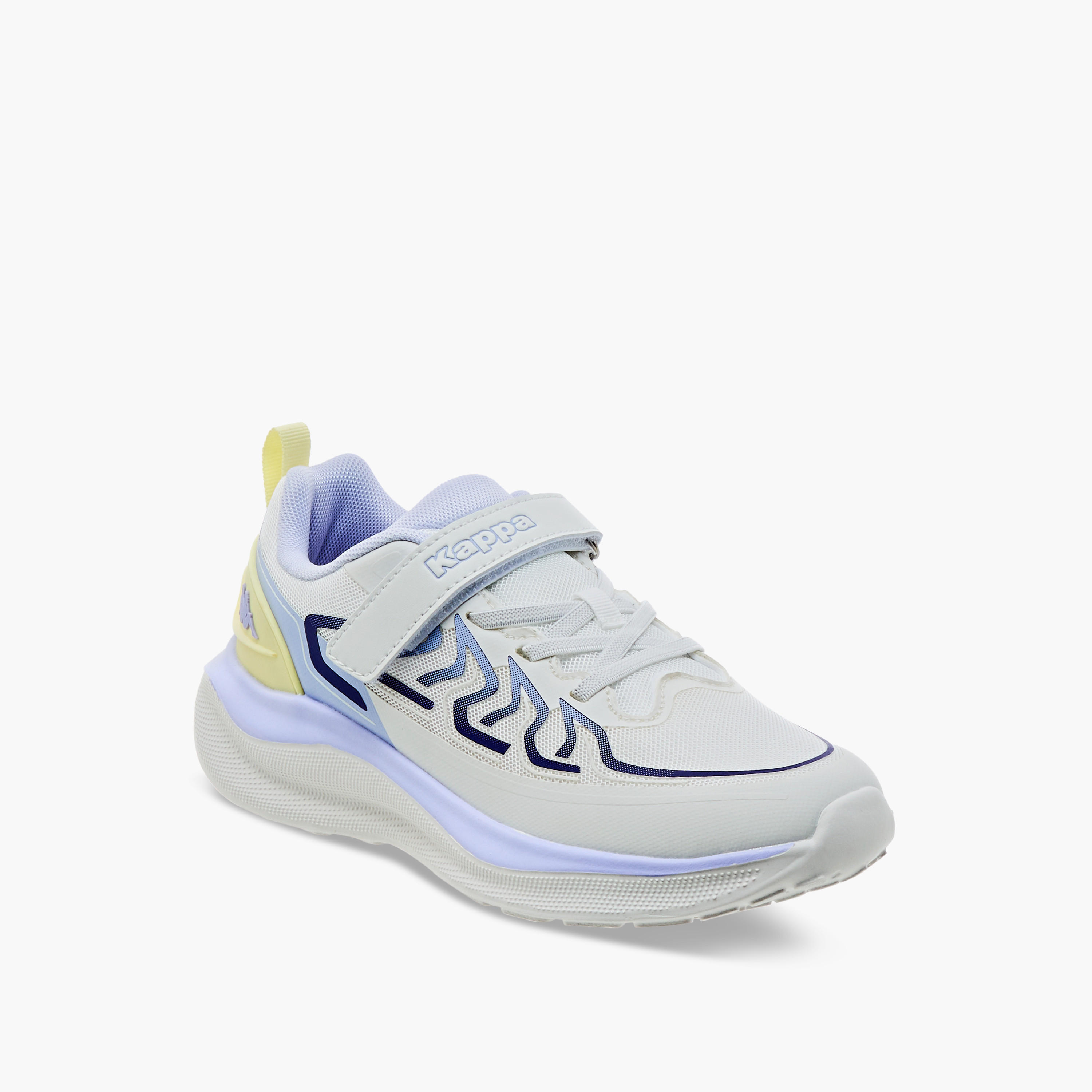 Kappa Girls Hook & Loop Cushioned Sole Walking Shoes-girls-shoes-sports-image-2