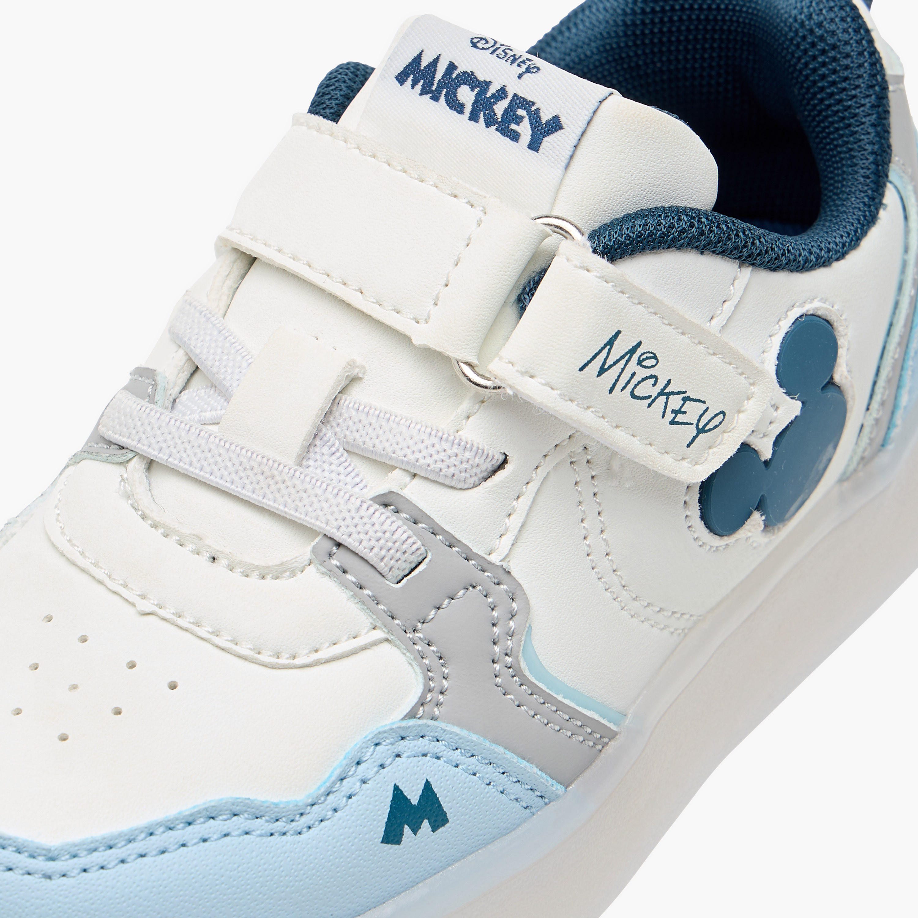 Disney Mickey Mouse Applique Light-Up Sneakers with Hook and Loop Closure-boys-shoes-sneakers-image-5