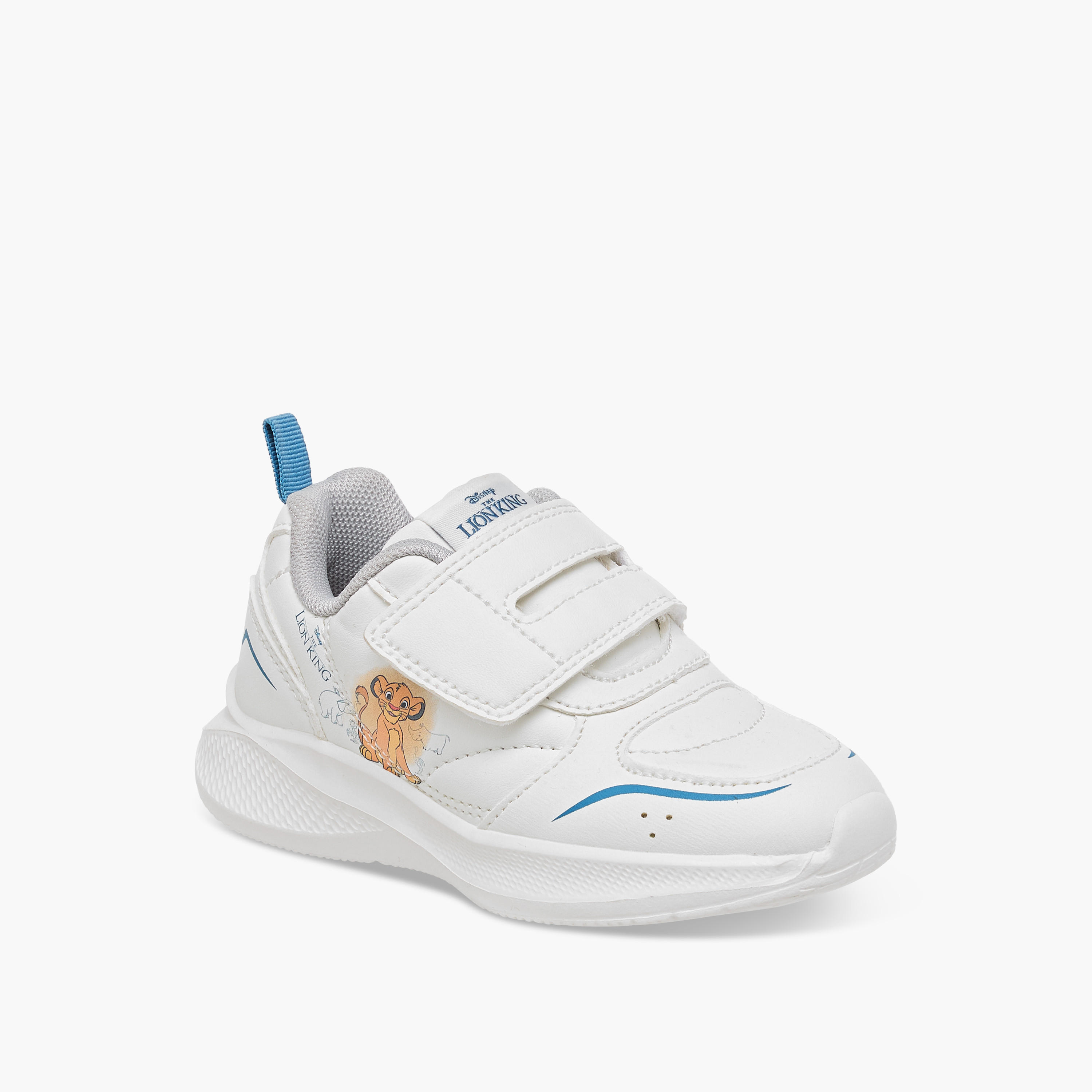 Disney Kids Hook & Loop Cushioned Sole Walking Shoes-girls-shoes-schoolshoes-image-2