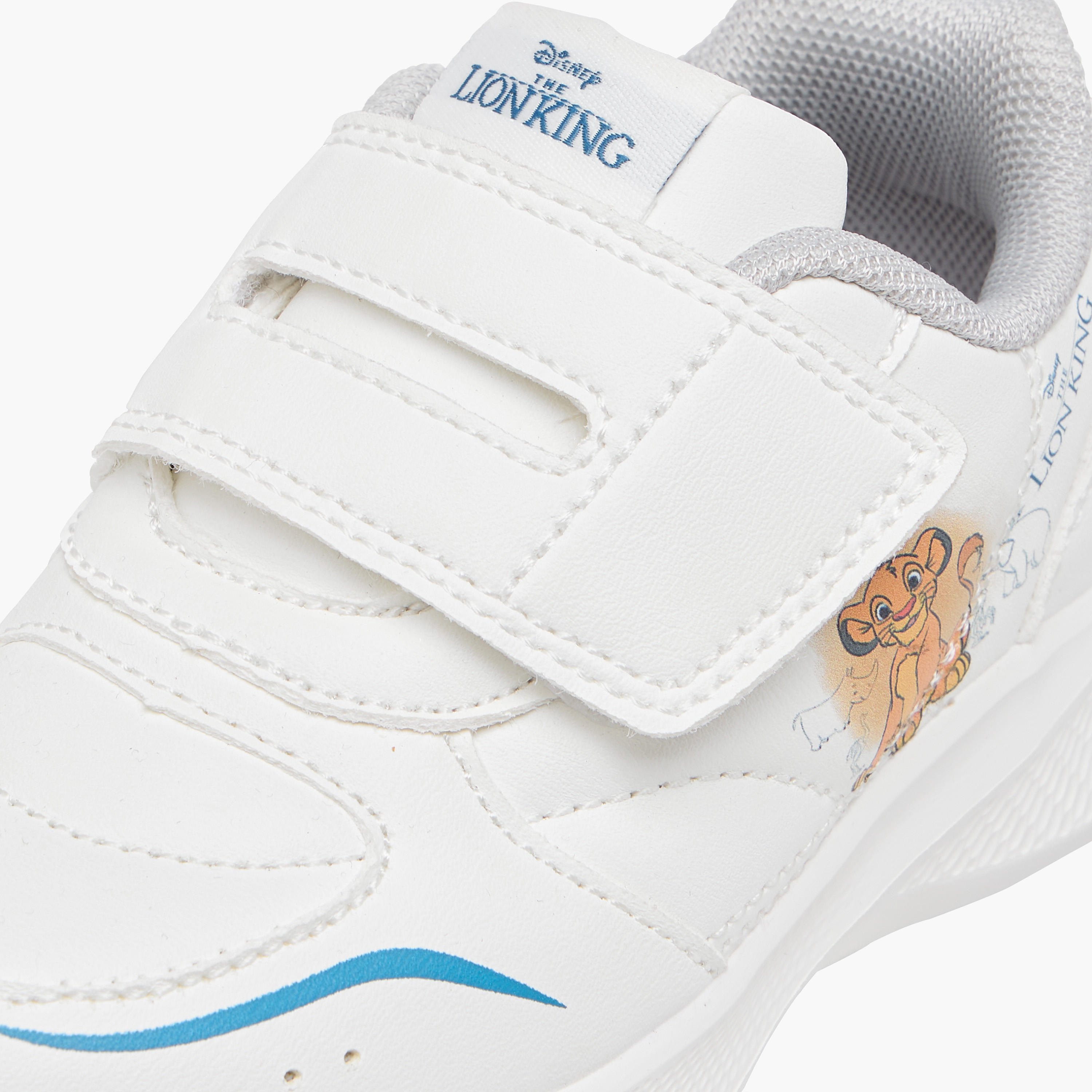 Disney Kids Hook & Loop Cushioned Sole Walking Shoes-girls-shoes-schoolshoes-image-4
