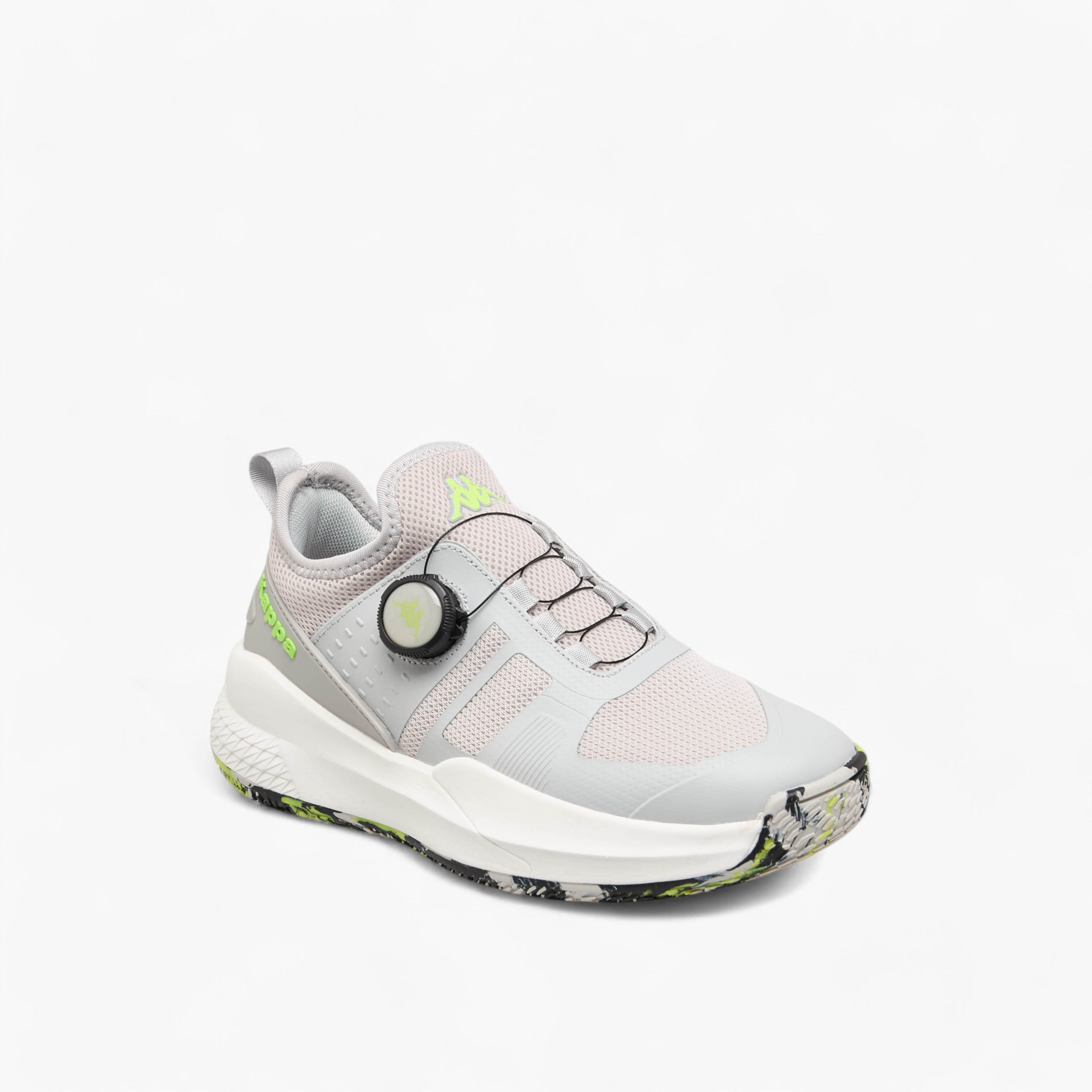 Kappa Kids' Colourblock Sports Shoes with Rotating Buckle-boys-shoes-sneakers-image-2