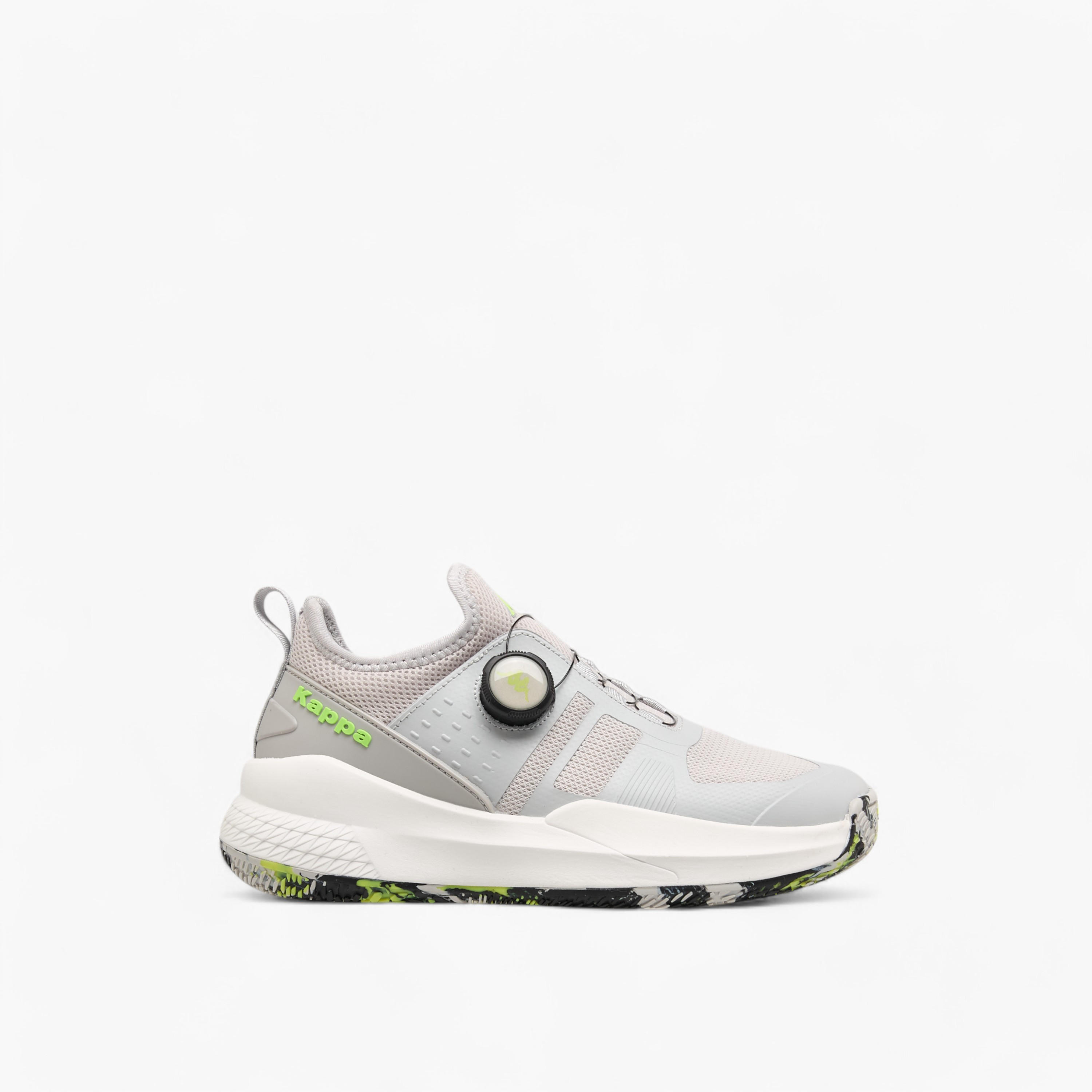 Kappa Kids' Colourblock Sports Shoes with Rotating Buckle-boys-shoes-sneakers-image-3