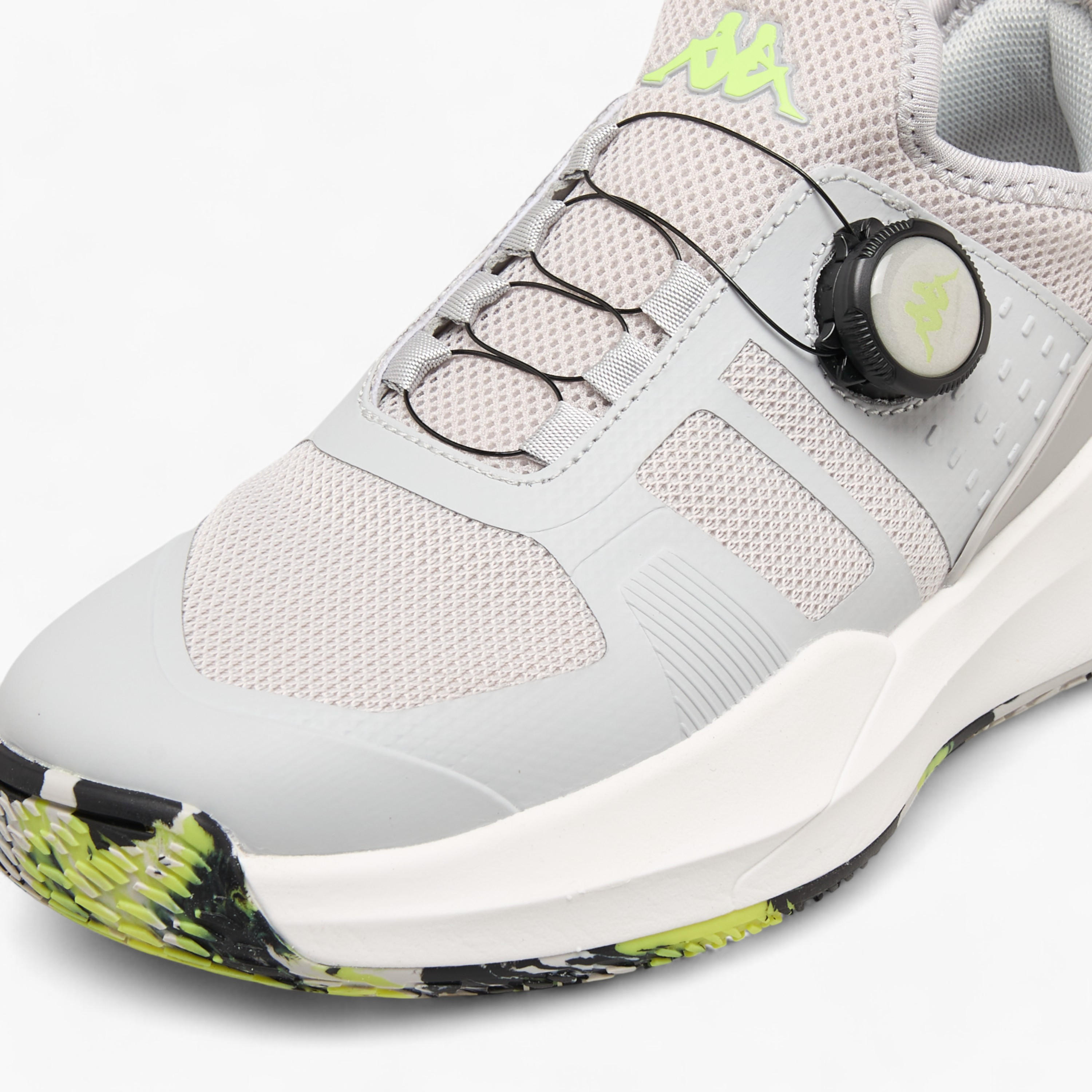 Kappa Kids' Colourblock Sports Shoes with Rotating Buckle-boys-shoes-sneakers-image-4