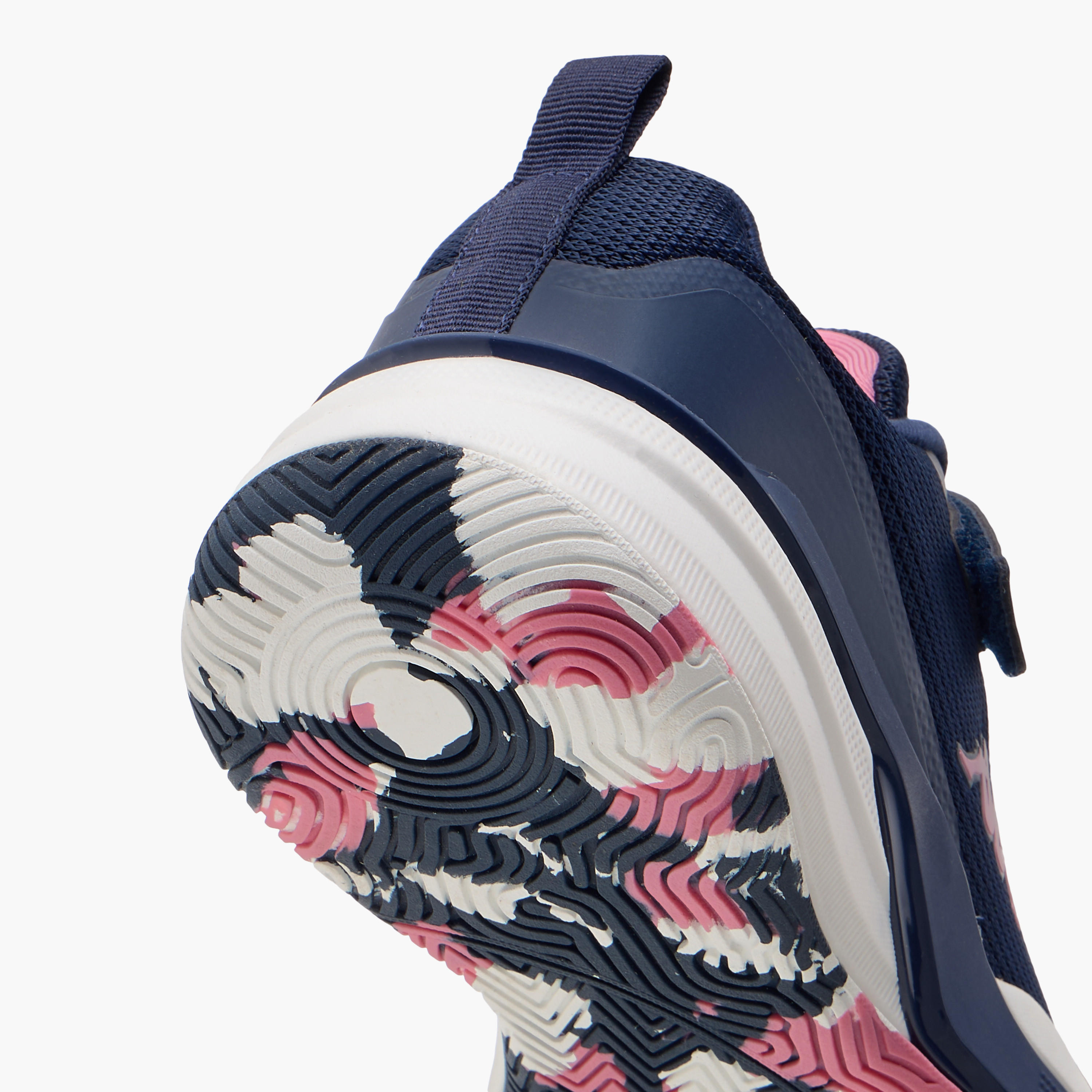 Kappa Girls Logo Print Hook & Loop Padel Shoes-girls-shoes-sports-image-5