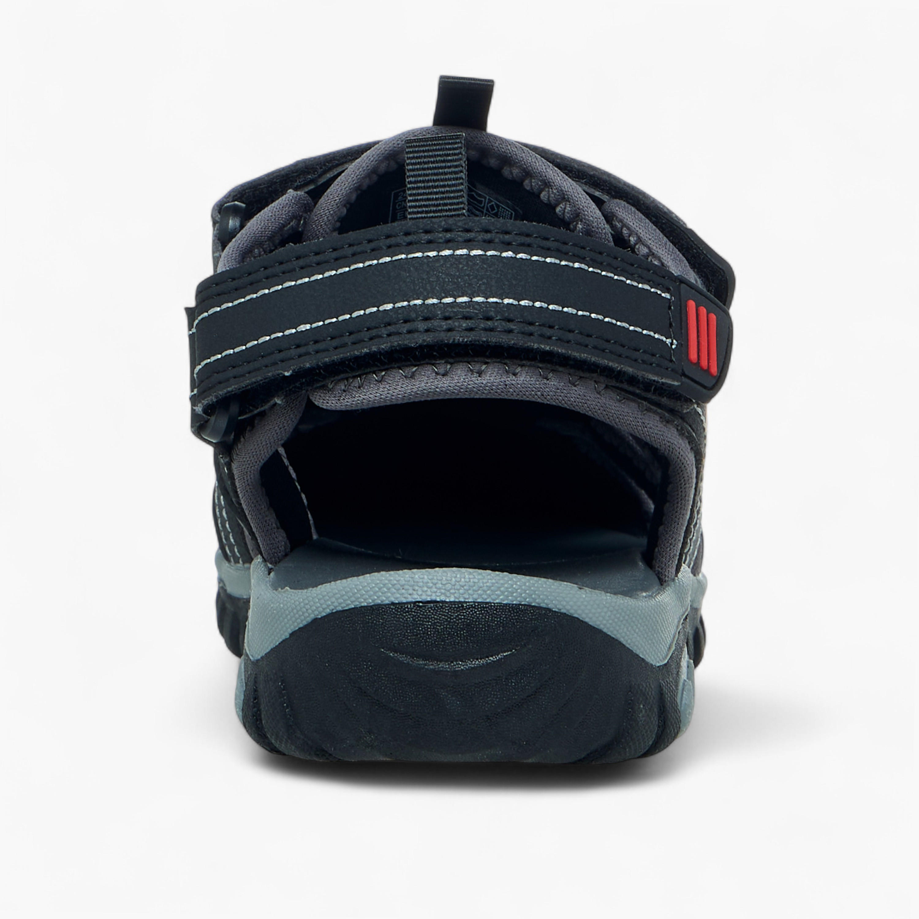 Kappa Boys' Panelled Sandals with Hook and Loop Closure-boys-shoes-sports-image-4