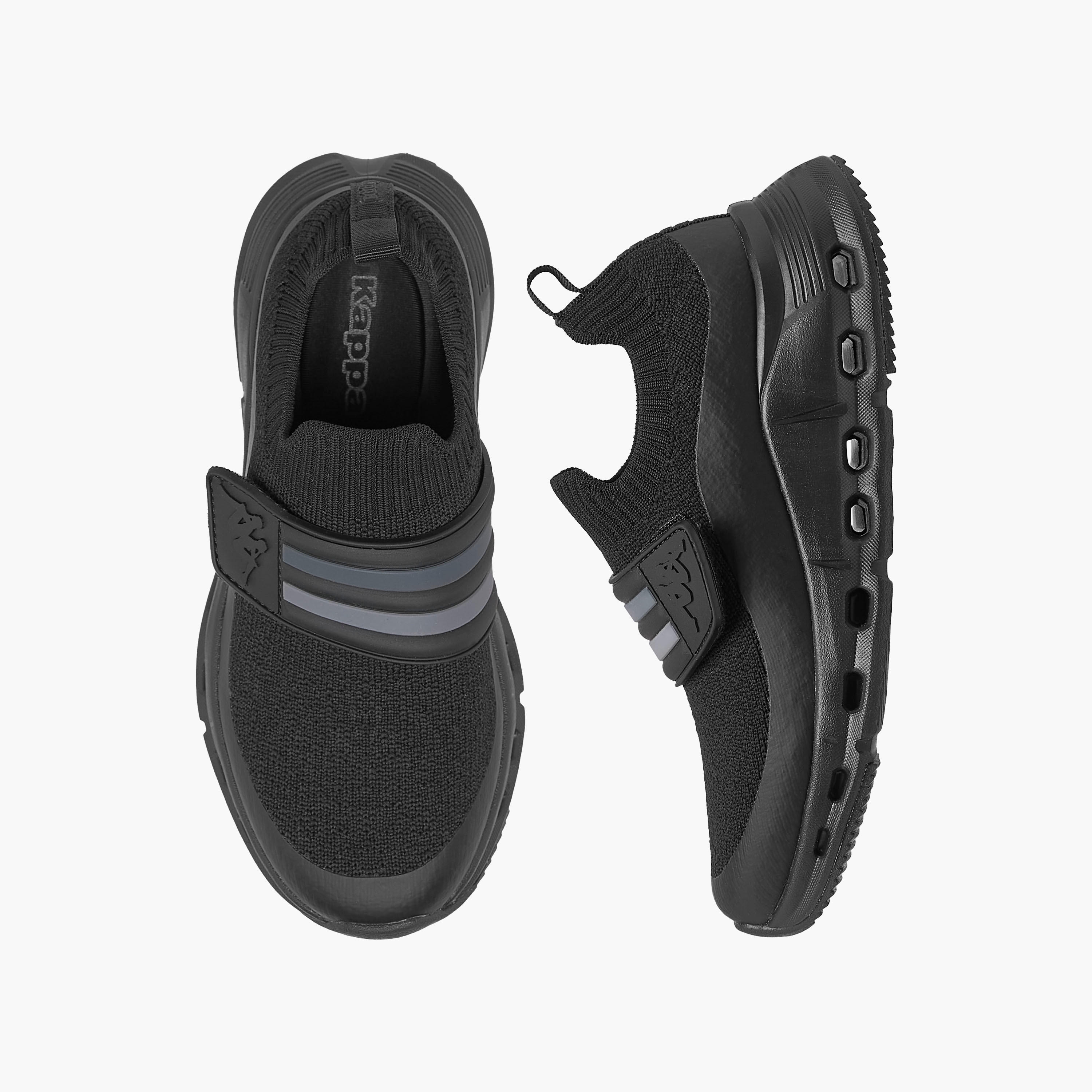 Kappa Girls Logo Detail Slip-On Walking Shoes-girls-shoes-sports-image-1