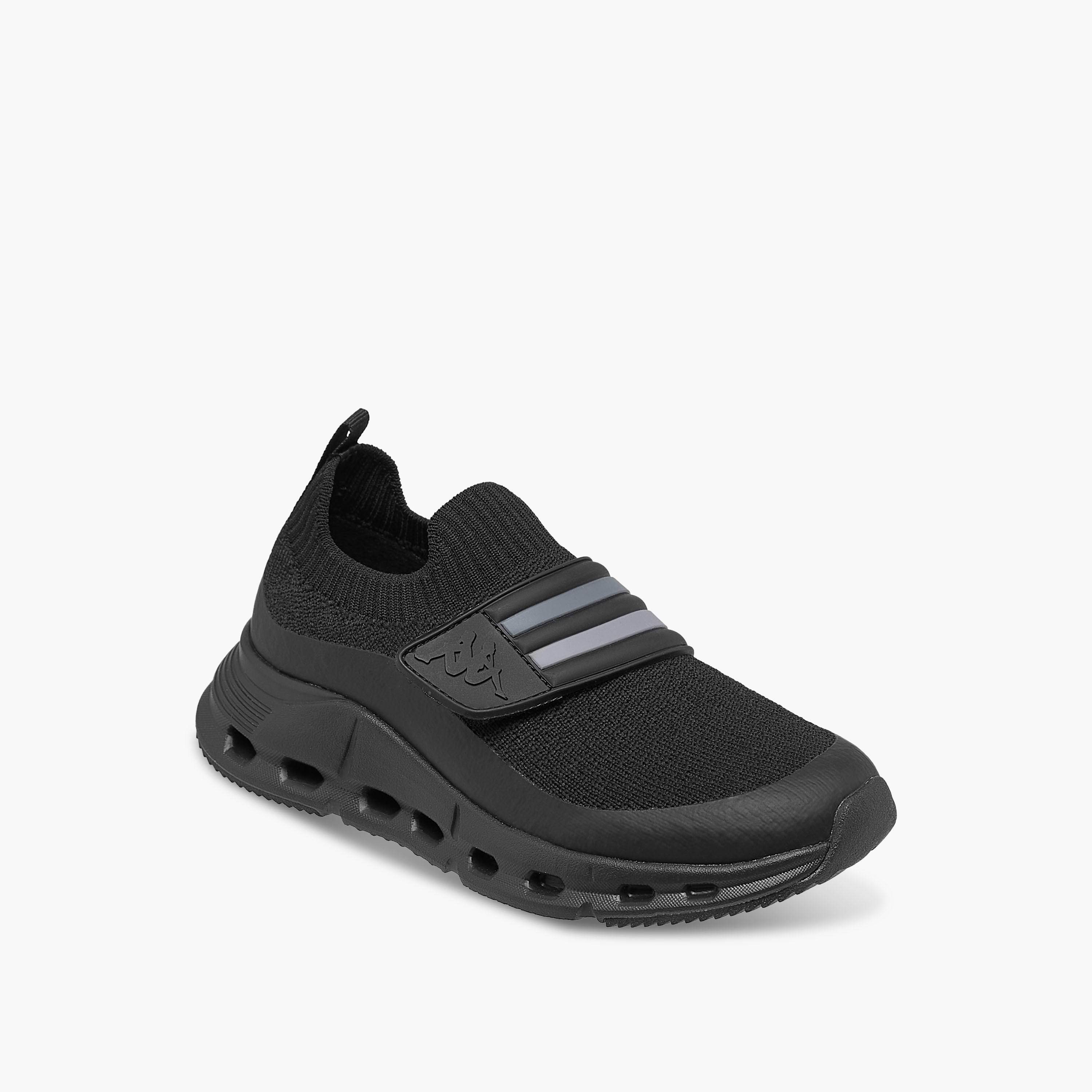 Kappa Girls Logo Detail Slip-On Walking Shoes-girls-shoes-sports-image-2