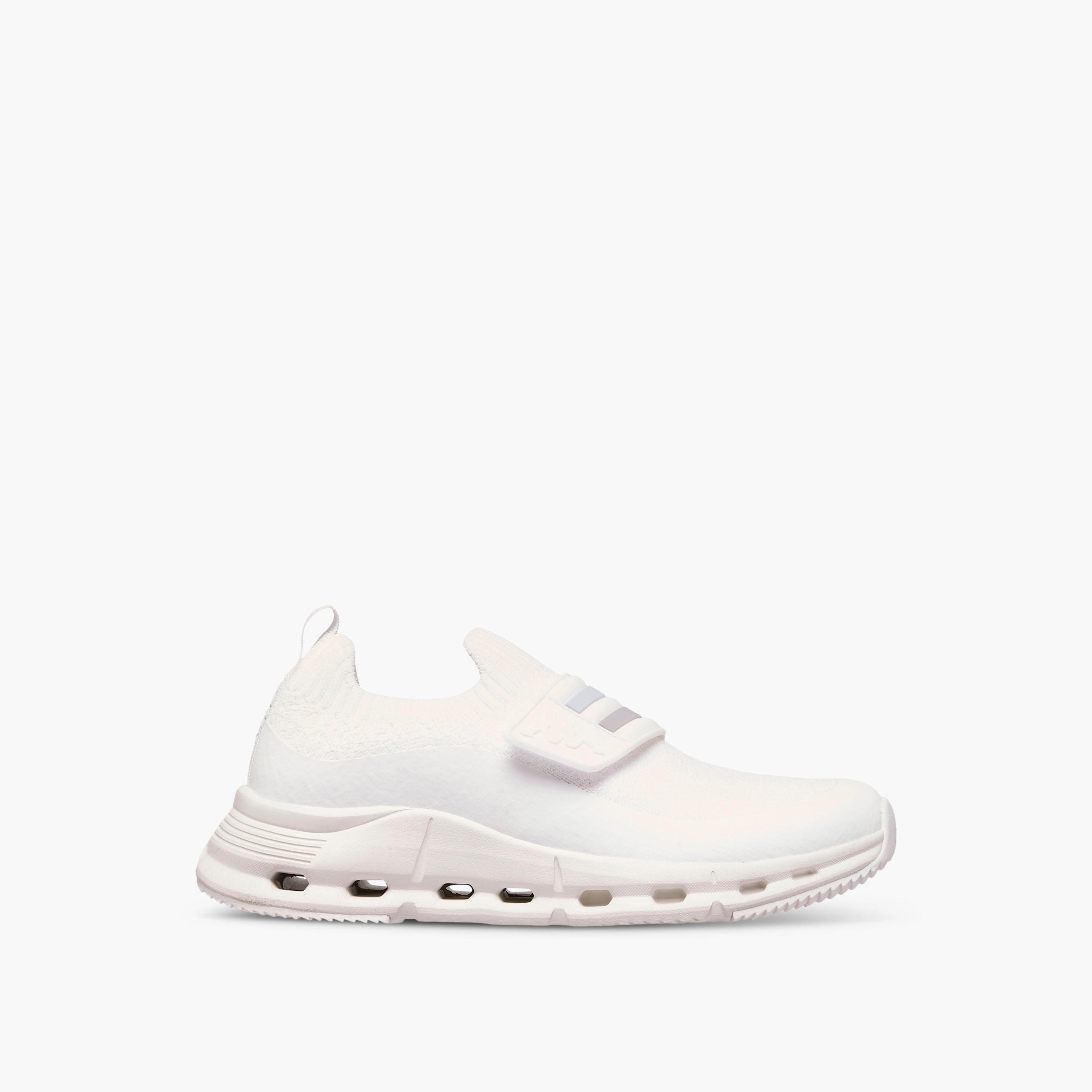 Kappa Girls Logo Detail Slip-On Walking Shoes-girls-shoes-sports-image-3