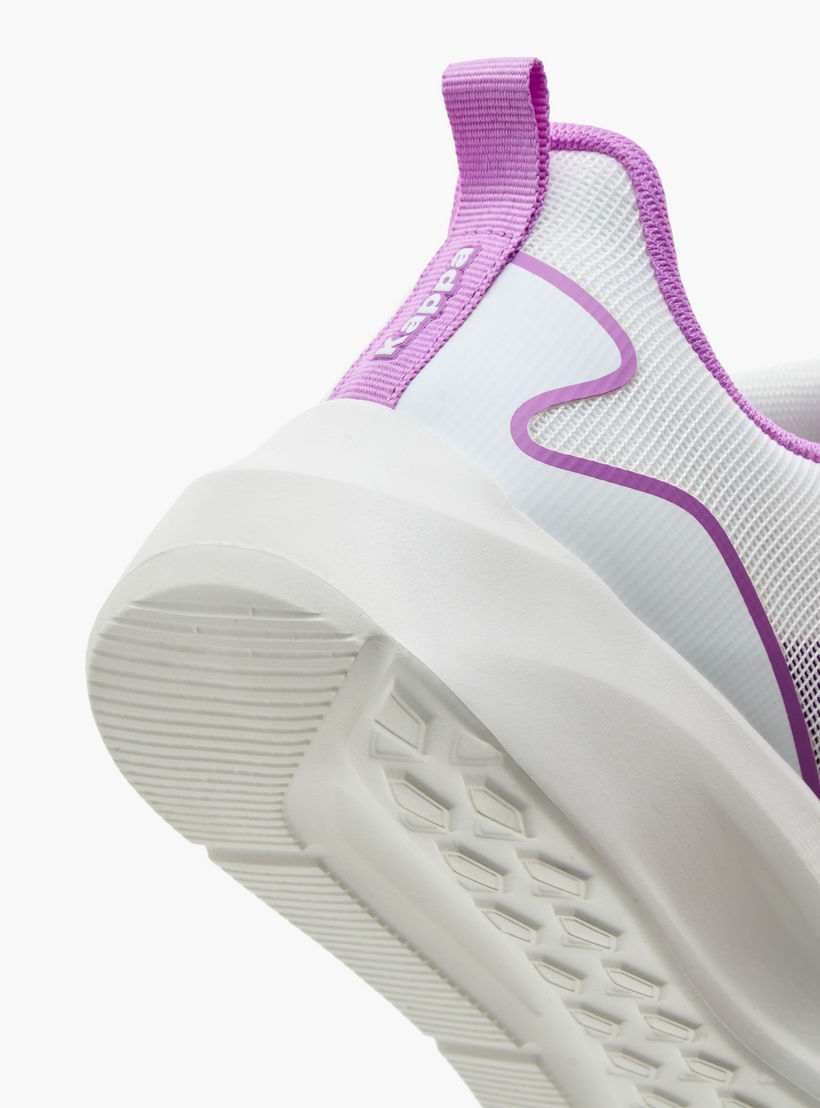 Kappa Girls Logo Detail Hook & Loop Walking Shoes-girls-shoes-sneakers-image-5