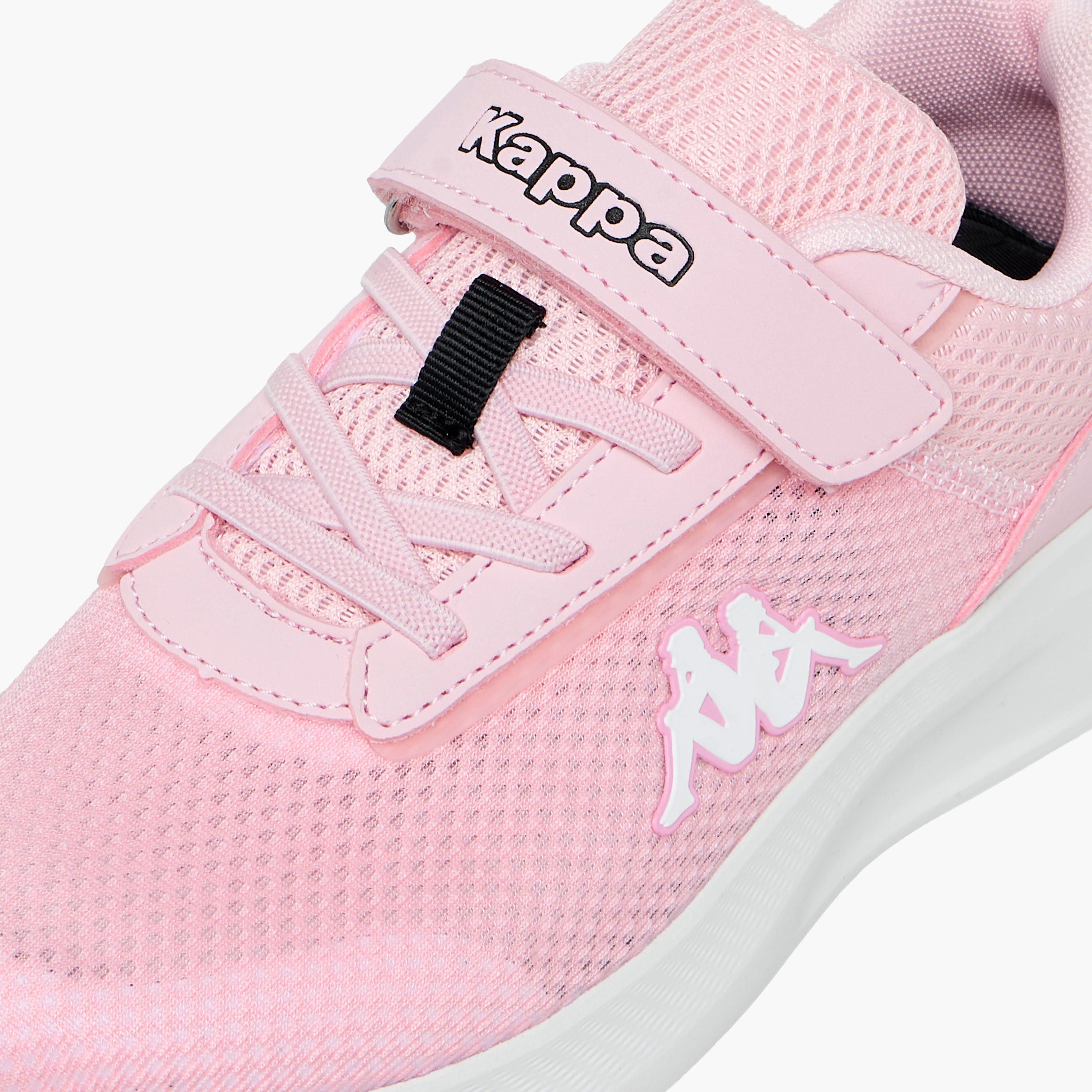 Kappa Girls Panelled Hook & Loop Breathable Walking Shoes-girls-shoes-sports-image-4