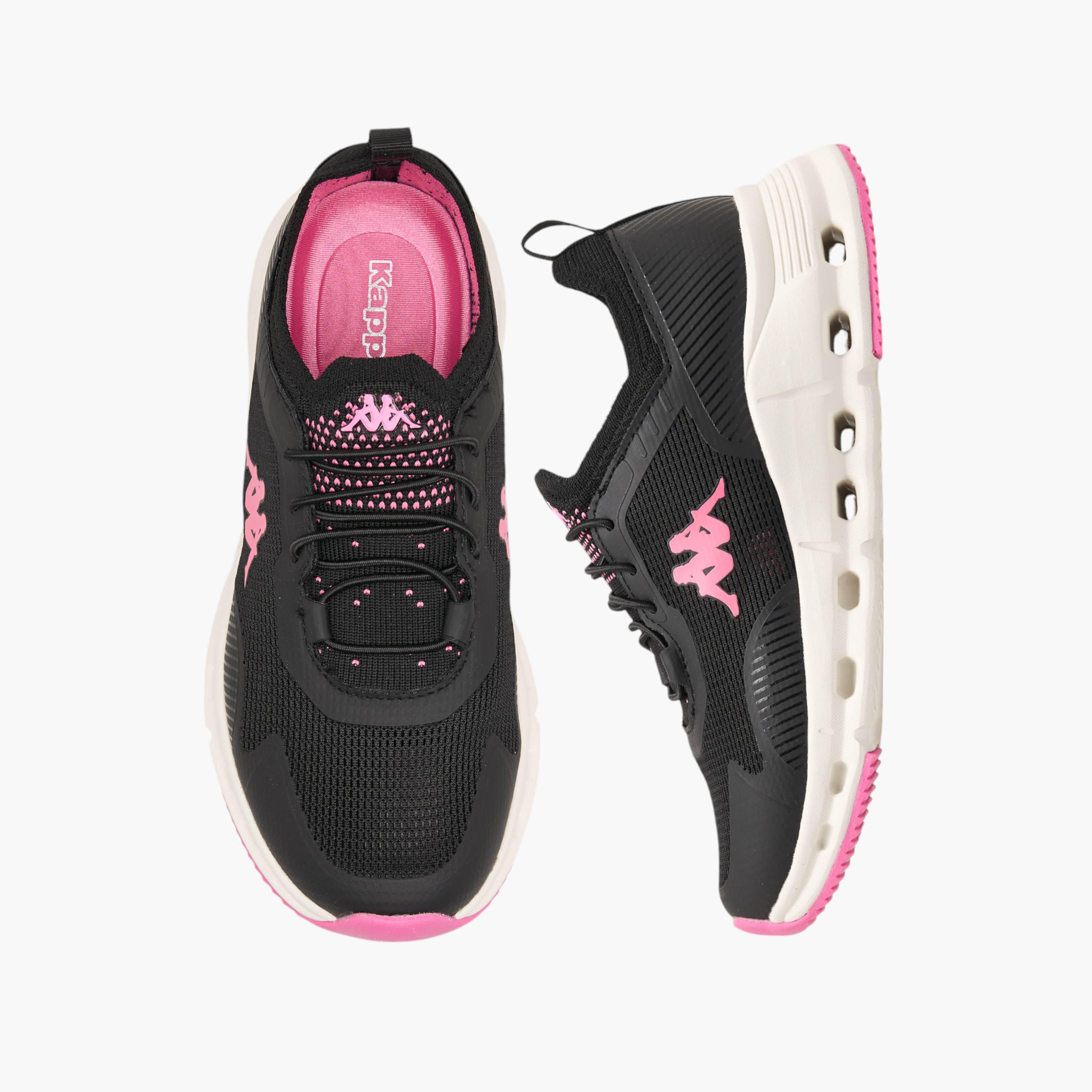 Kappa Girls Colourblock Lace-Up Walking Shoes-girls-shoes-sneakers-image-1