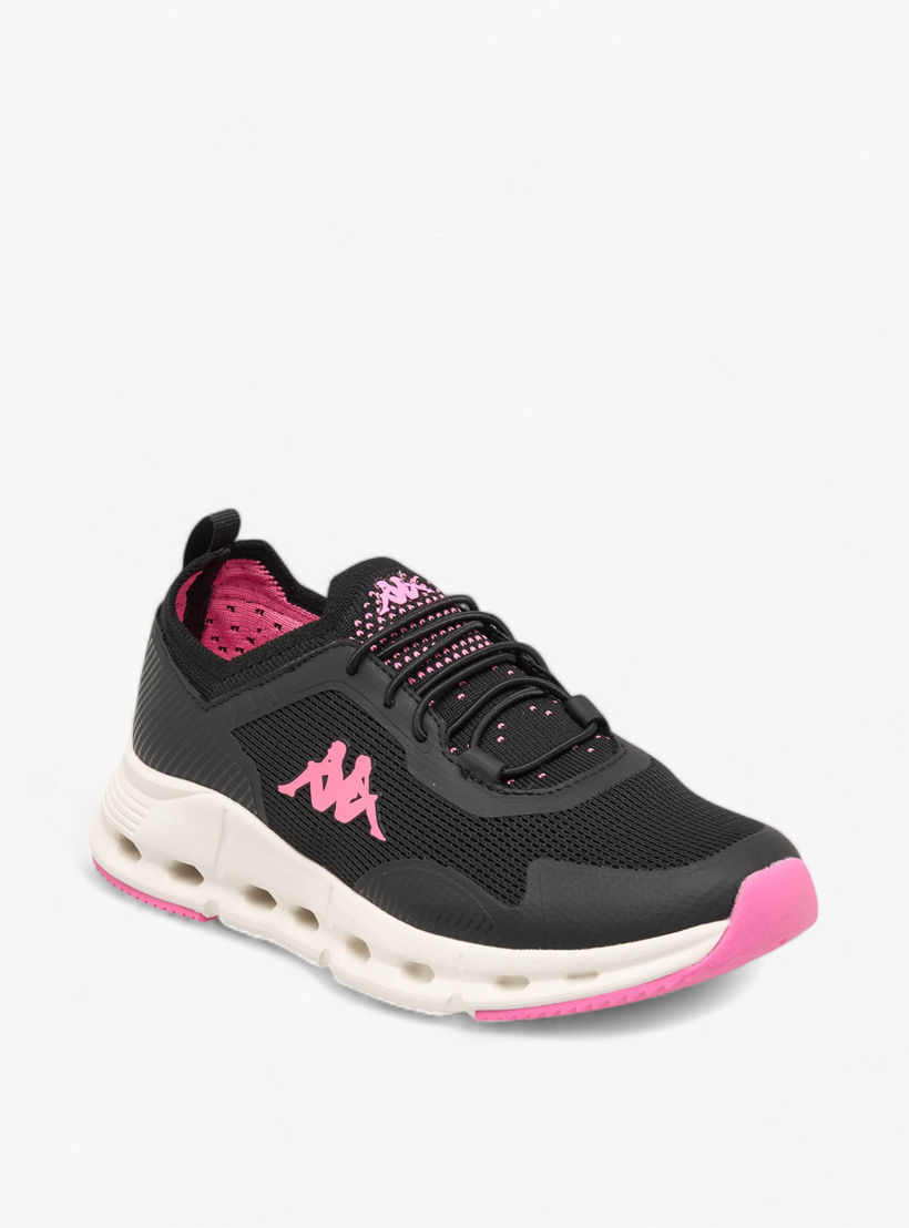 Kappa Girls Colourblock Lace-Up Walking Shoes-girls-shoes-sneakers-image-2